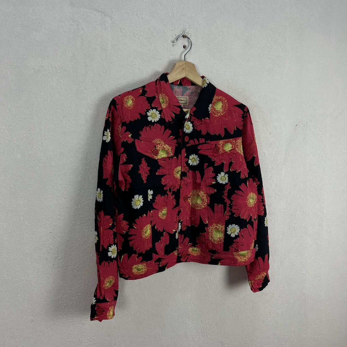 Vintage VINTAGE FIORUCCI ITALY BUTTON UPS FLORAL FULL PRINT Size M / US 6-8 / IT 42-44 - 2 Thumbnail