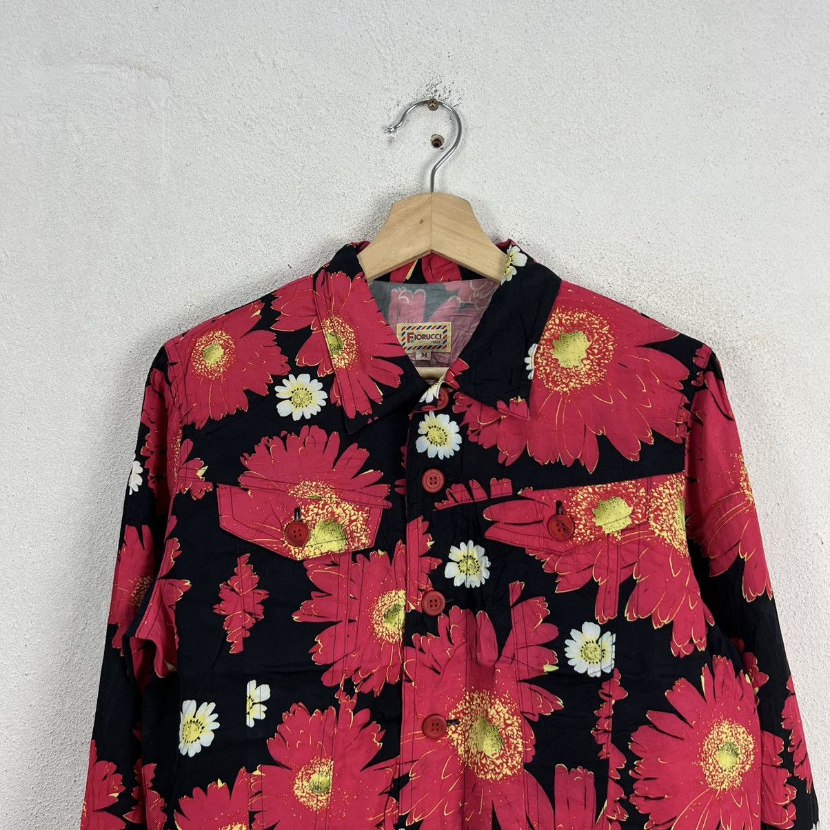 Vintage VINTAGE FIORUCCI ITALY BUTTON UPS FLORAL FULL PRINT Size M / US 6-8 / IT 42-44 - 3 Thumbnail