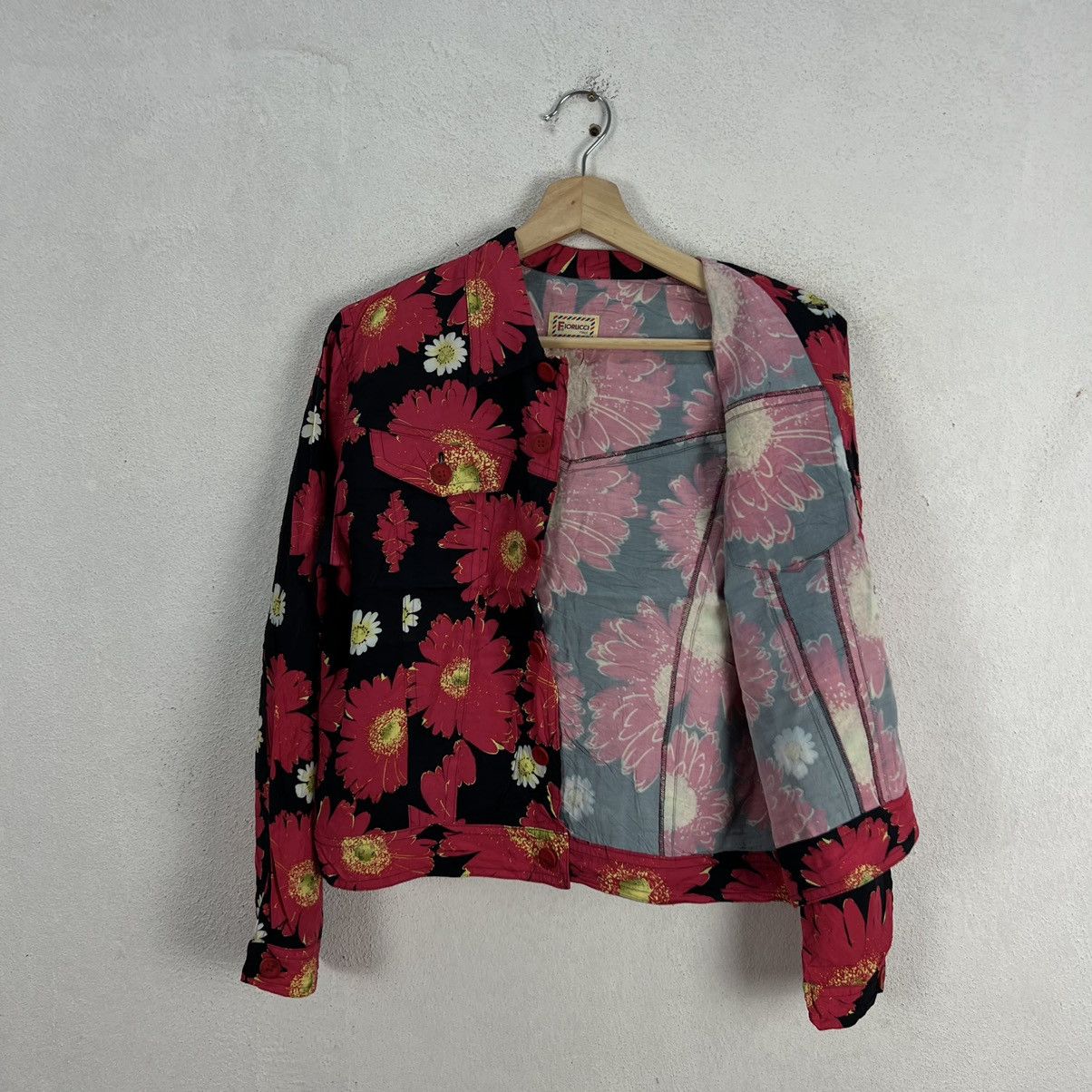 Vintage VINTAGE FIORUCCI ITALY BUTTON UPS FLORAL FULL PRINT Size M / US 6-8 / IT 42-44 - 9 Thumbnail
