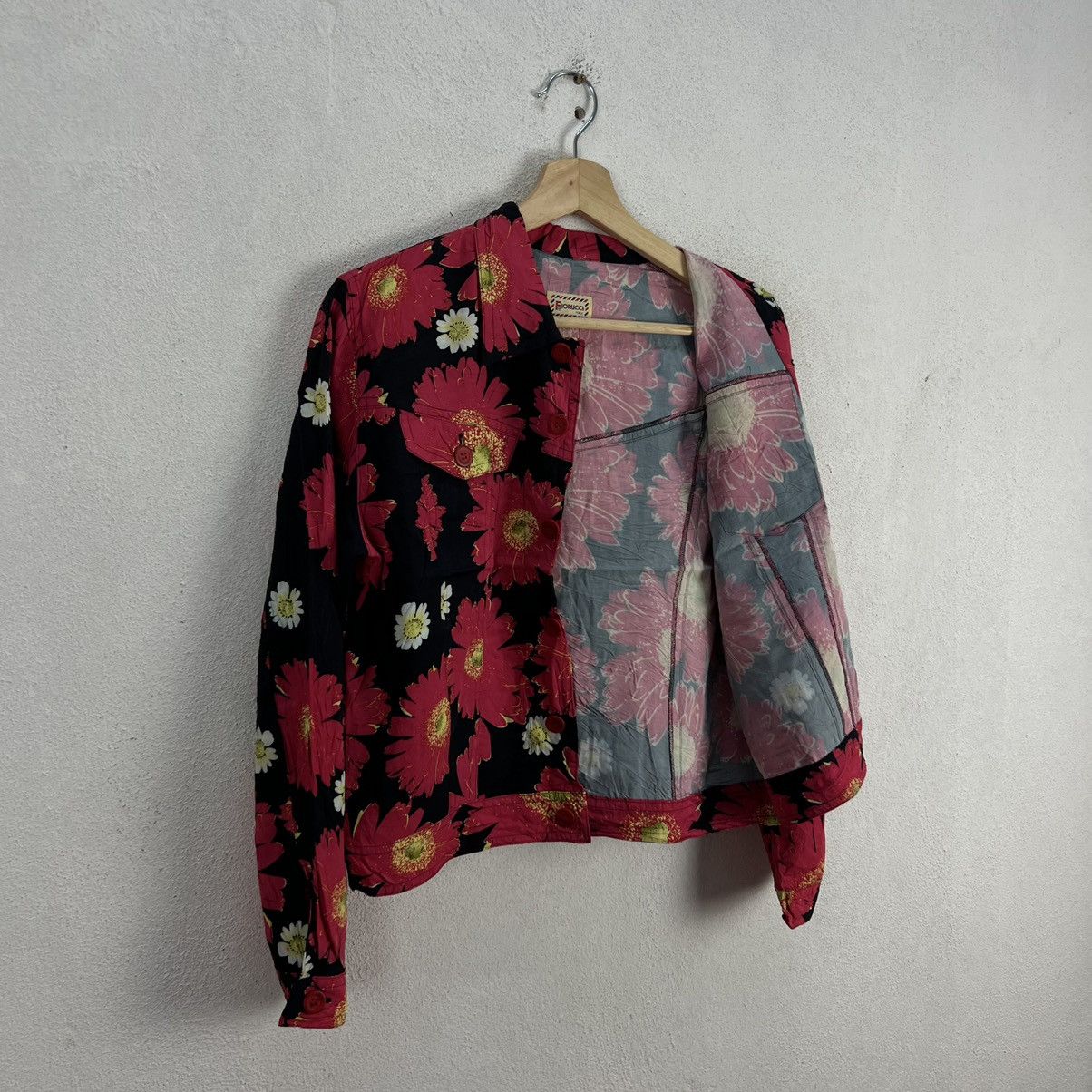 Vintage VINTAGE FIORUCCI ITALY BUTTON UPS FLORAL FULL PRINT Size M / US 6-8 / IT 42-44 - 10 Thumbnail