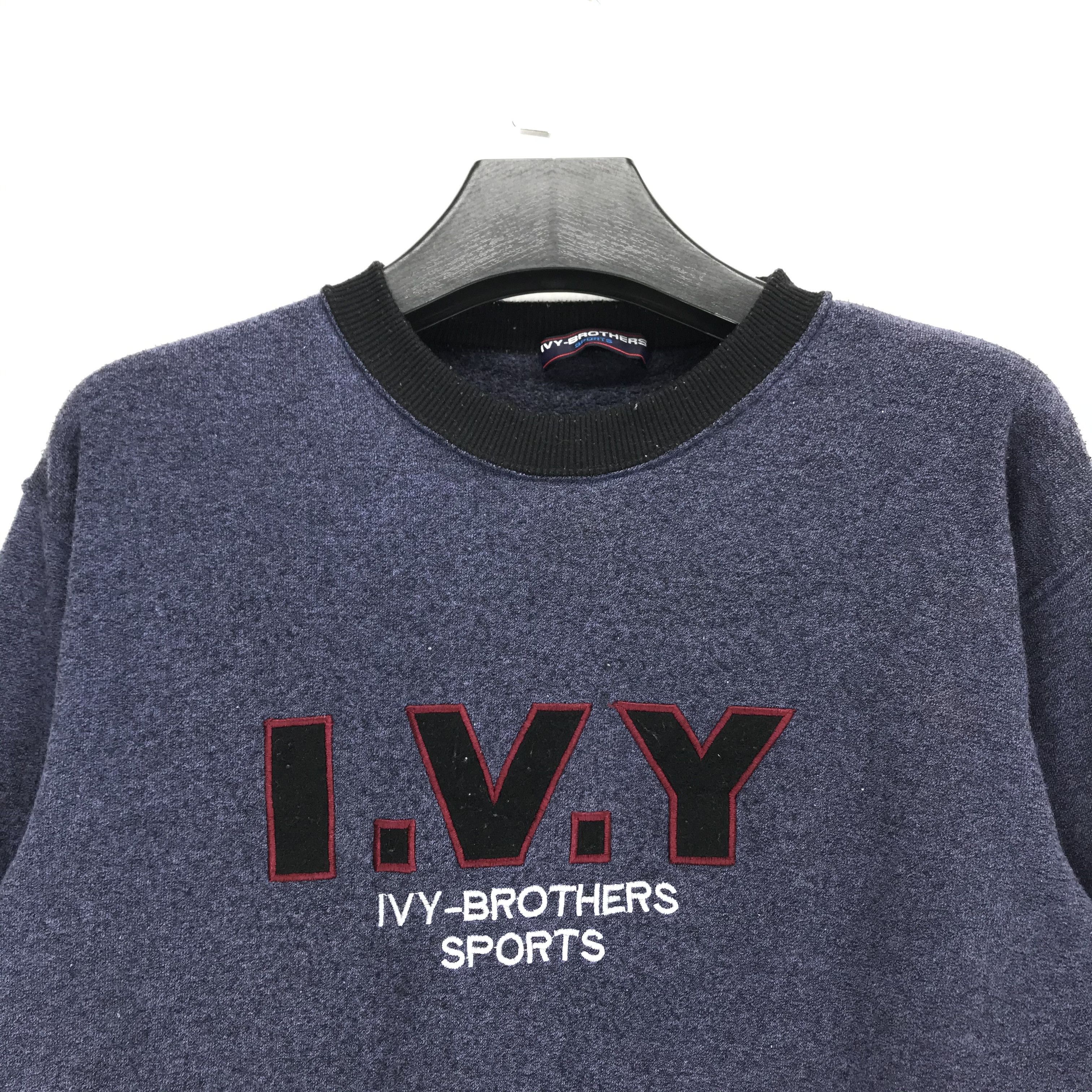 Ivy Crew IVY Brothers Sport Big Logo Rare Color Sweatshirt #2855-110 Size US S / EU 44-46 / 1 - 2 Thumbnail