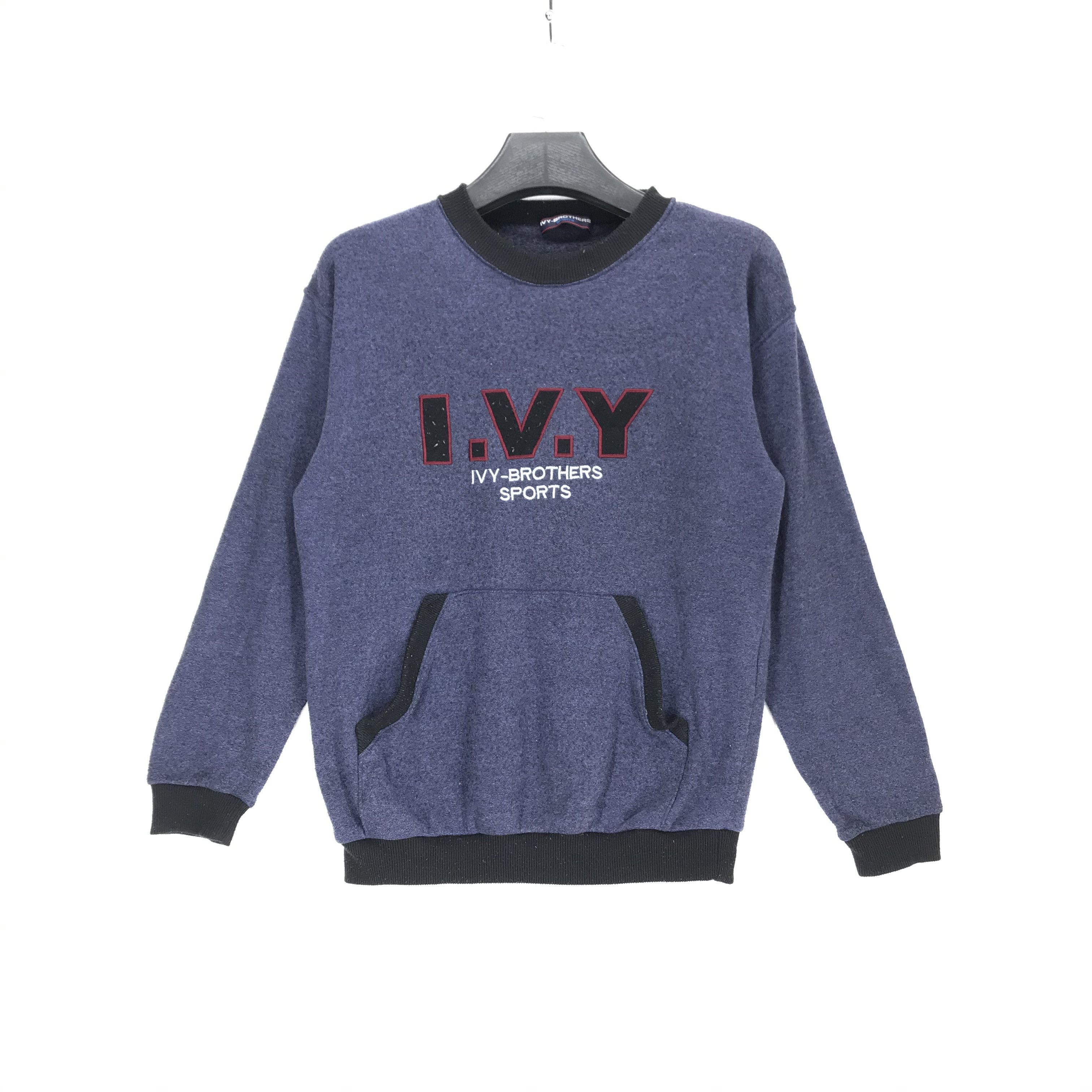 Ivy Crew IVY Brothers Sport Big Logo Rare Color Sweatshirt #2855-110 Size US S / EU 44-46 / 1 - 1 Thumbnail