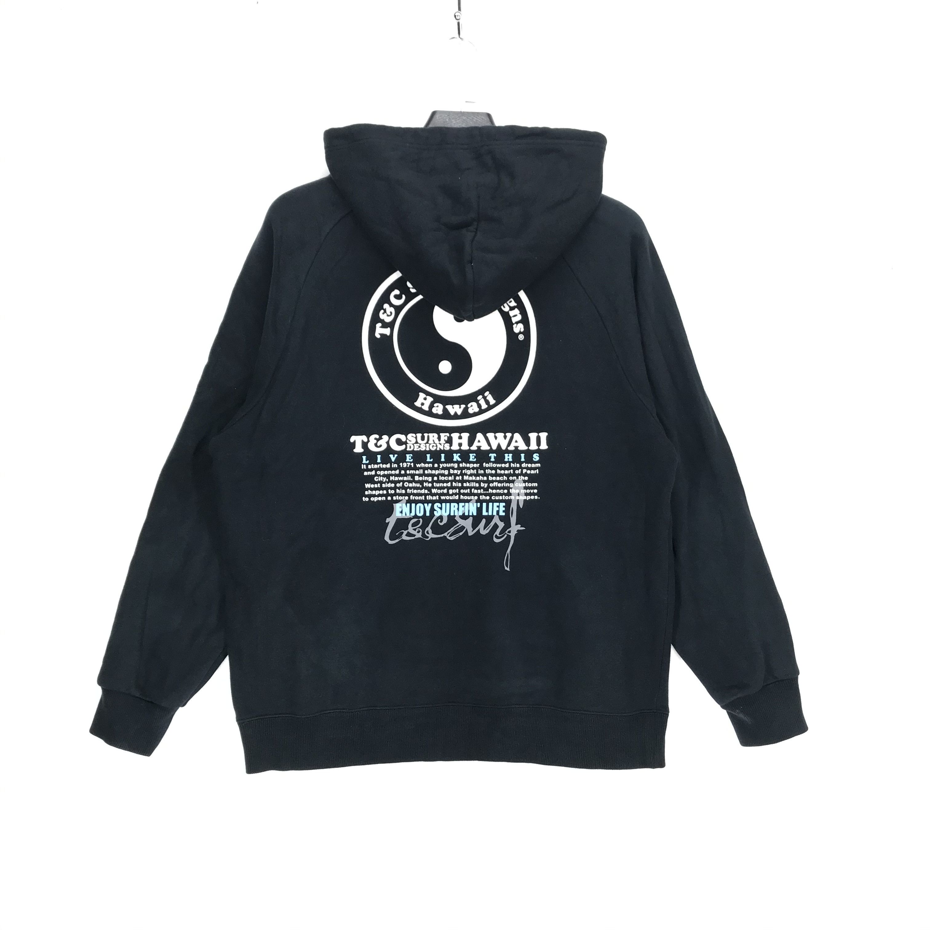 Surfwear T&C Surf Design Big Logo Pullover Hoodie #2792-107
