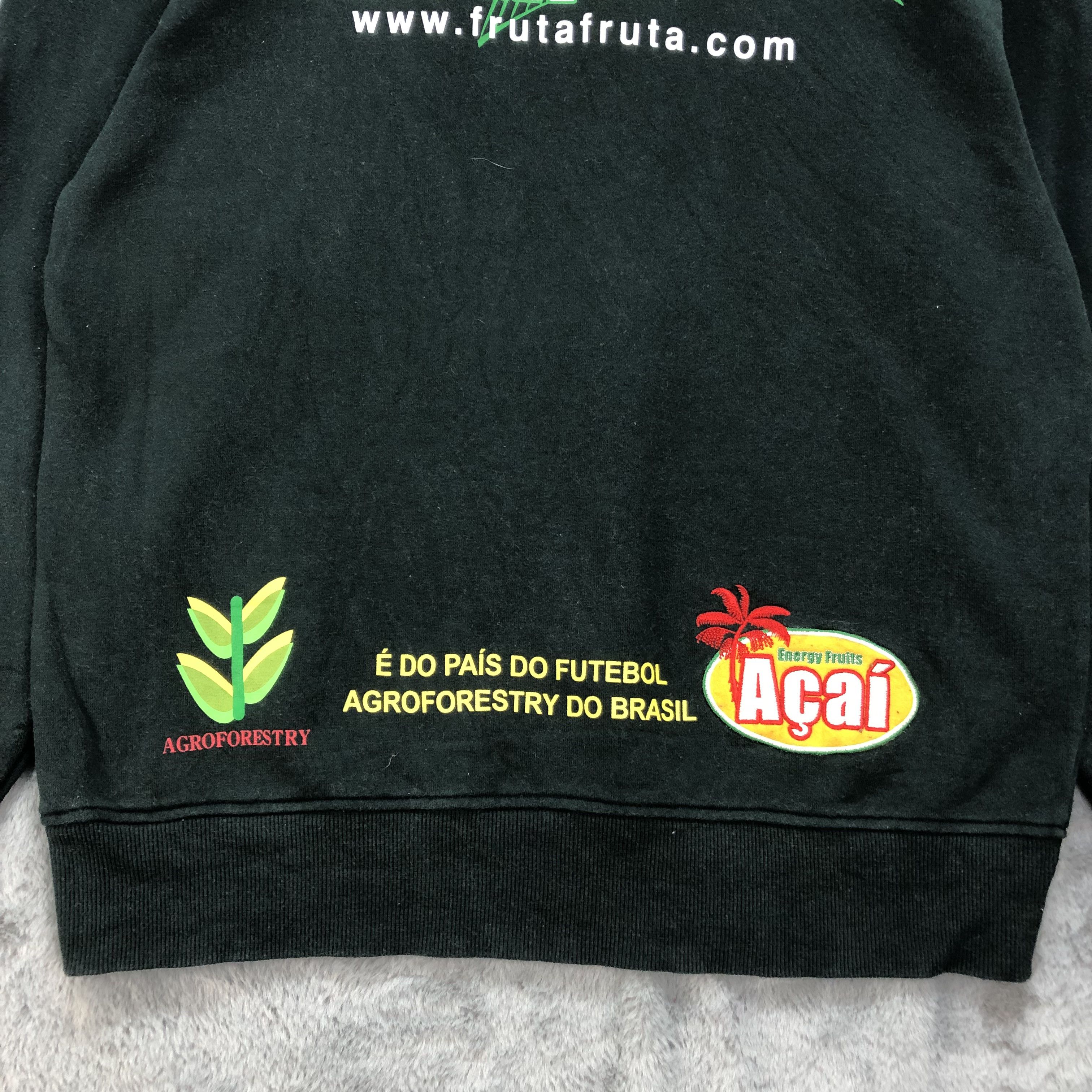 Japanese Brand Brazil Topper Fruta Fruta Big Logo Sweatshirts #4573-159 Size US L / EU 52-54 / 3 - 12 Thumbnail