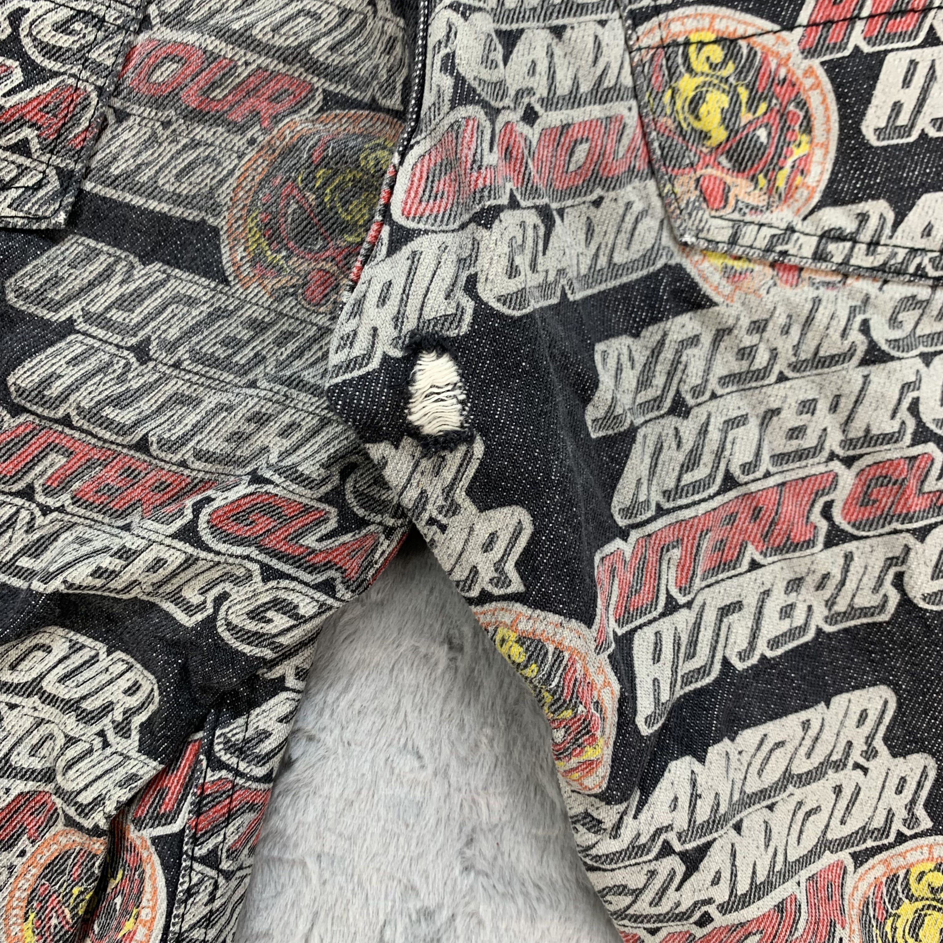 Hysteric Glamour Hysteric Glamour Overprint Short Denim Pants W26 #4153-144 Size US 26 / EU 42 - 11 Thumbnail