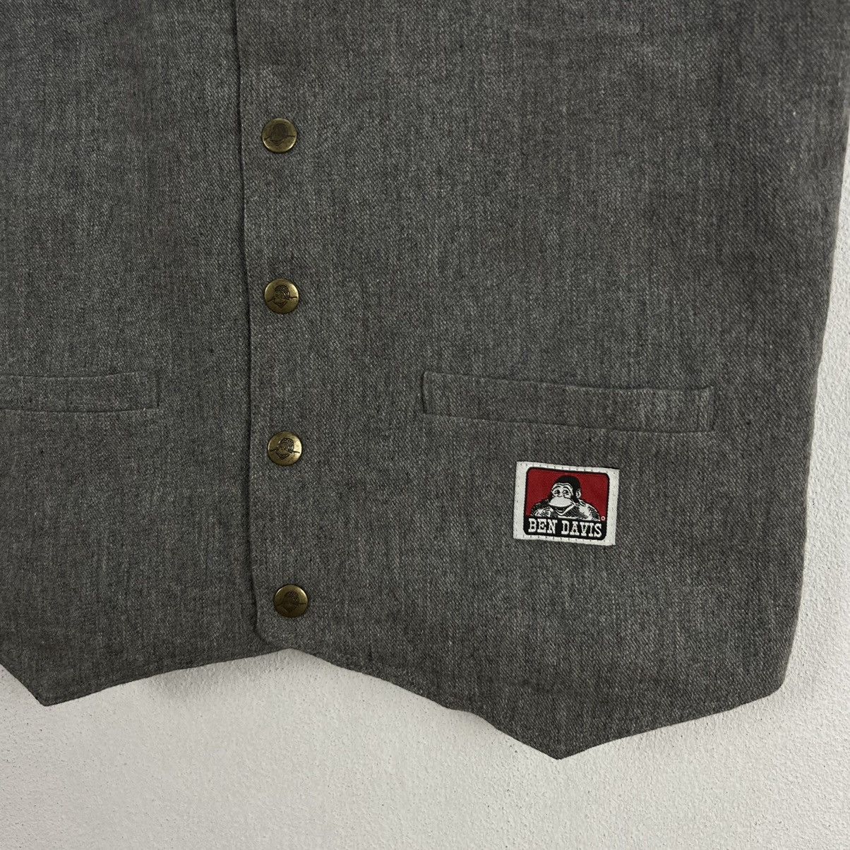 Japanese Brand VINTAGE BEN DAVIS VEST RARE STYLE WEAR Size US M / EU 48-50 / 2 - 5 Thumbnail