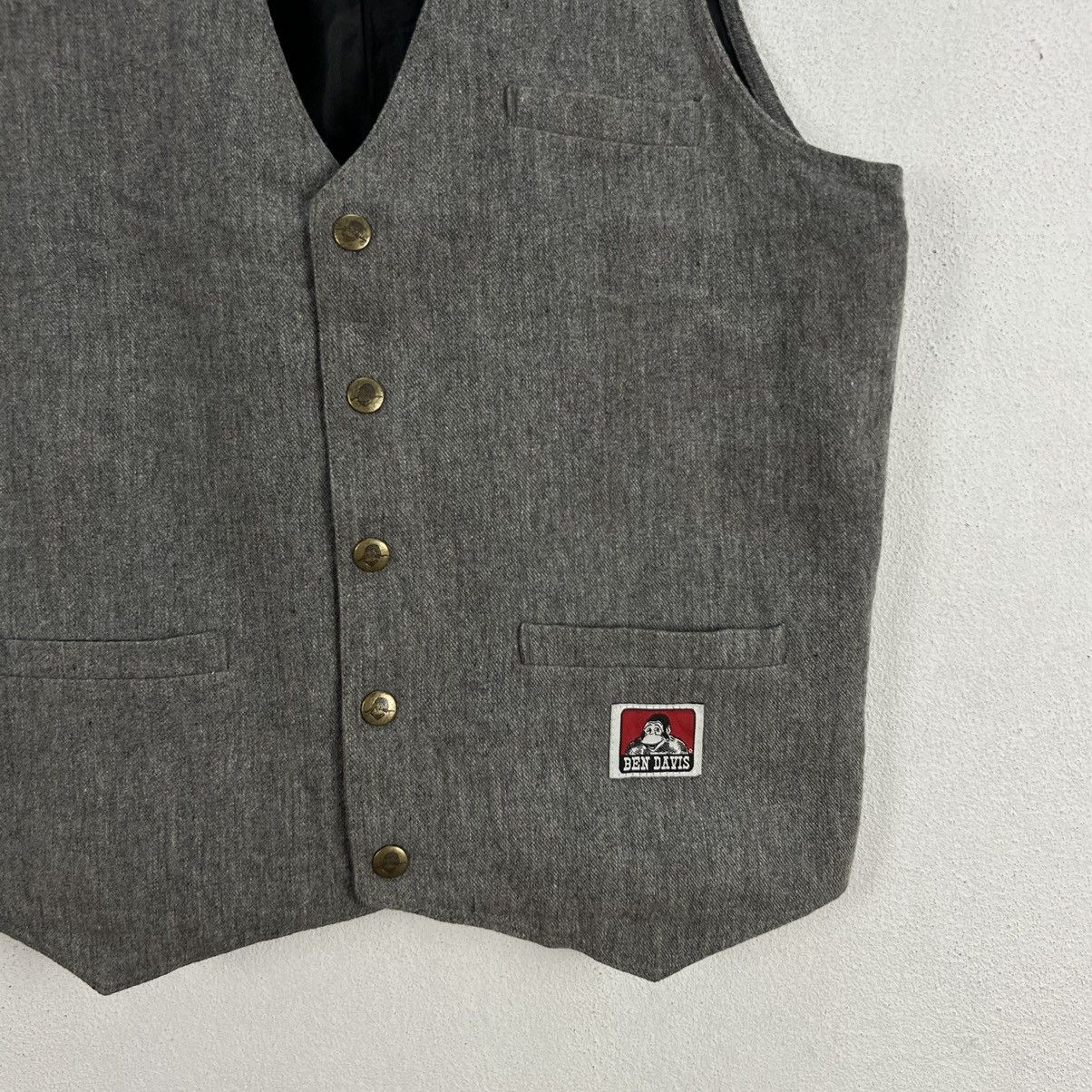Japanese Brand VINTAGE BEN DAVIS VEST RARE STYLE WEAR Size US M / EU 48-50 / 2 - 4 Thumbnail
