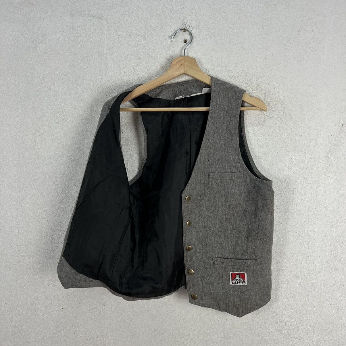 Japanese Brand VINTAGE BEN DAVIS VEST RARE STYLE WEAR Size US M / EU 48-50 / 2 - 9 Thumbnail