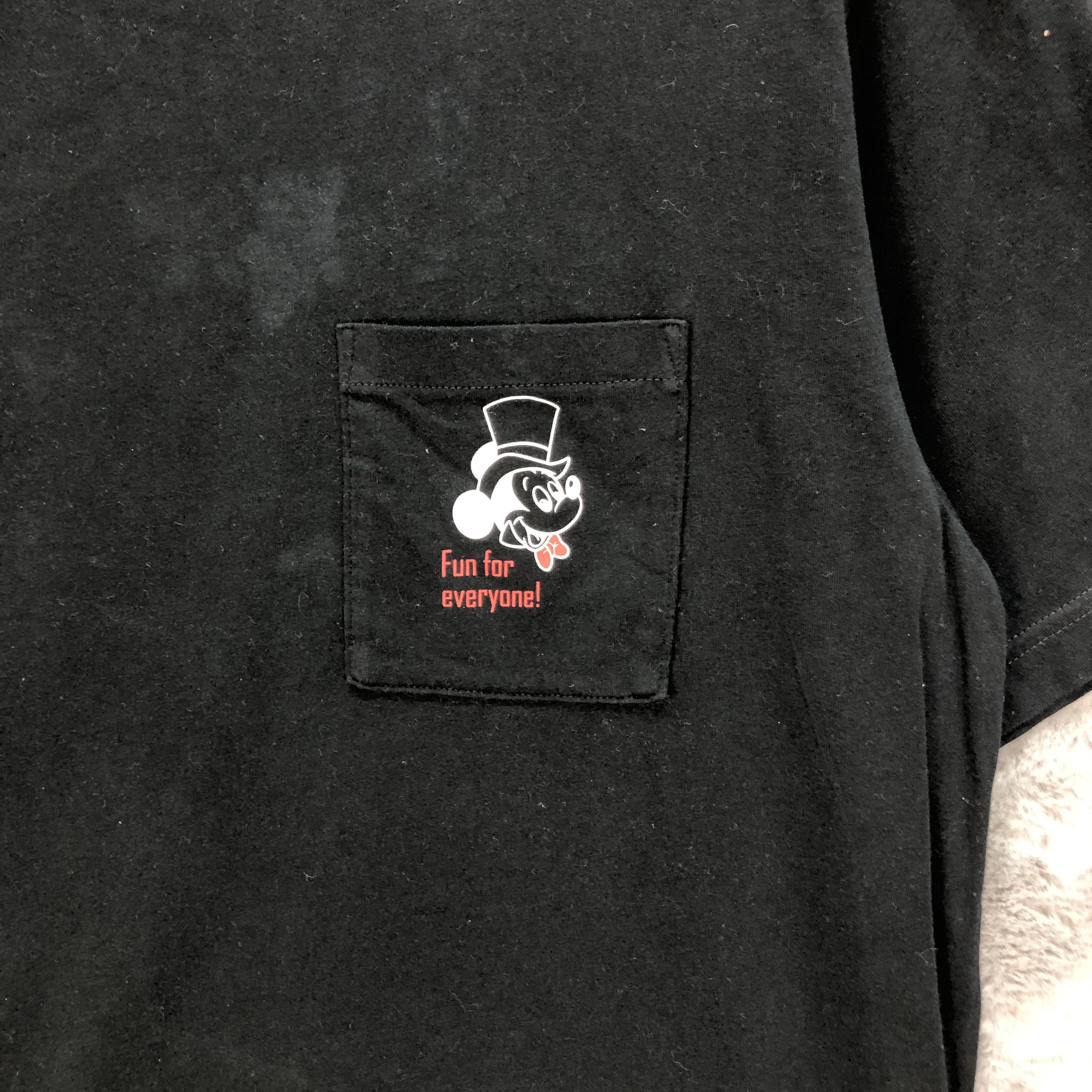 Disney Uniqlo X Disney Mickey Mouse Single Pocket Tees #5447-191 Size US L / EU 52-54 / 3 - 7 Thumbnail