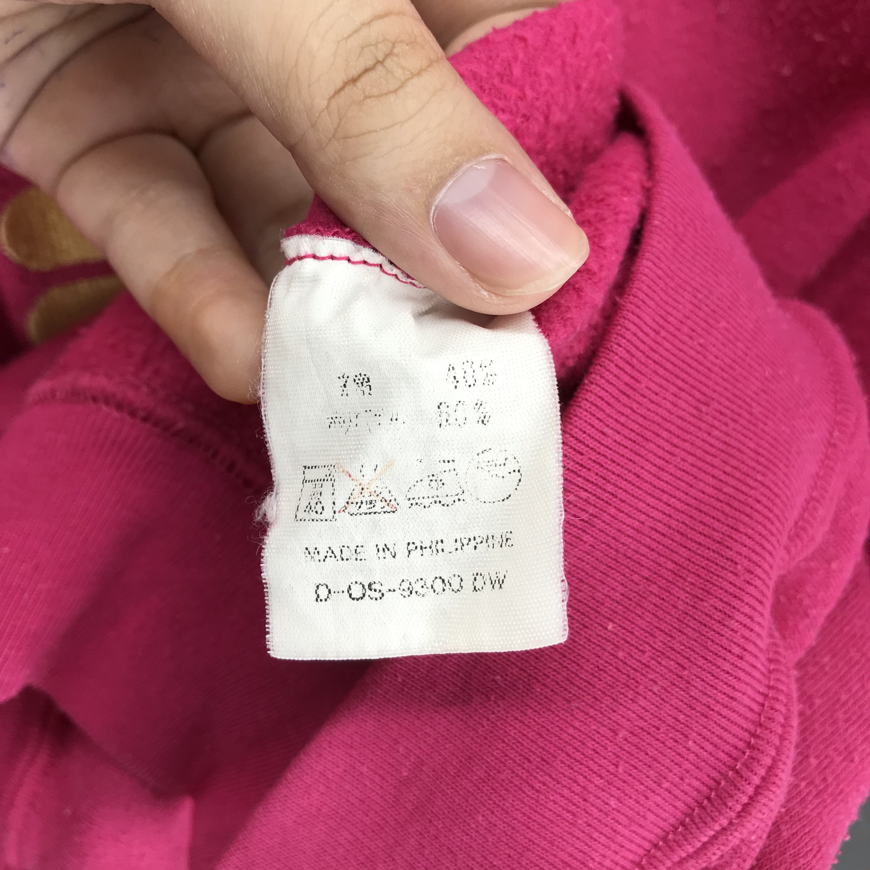 Fila Vintage Fila Embroidery Big Logo Pink Sweatshirts #1691-66 Size US M / EU 48-50 / 2 - 7 Thumbnail