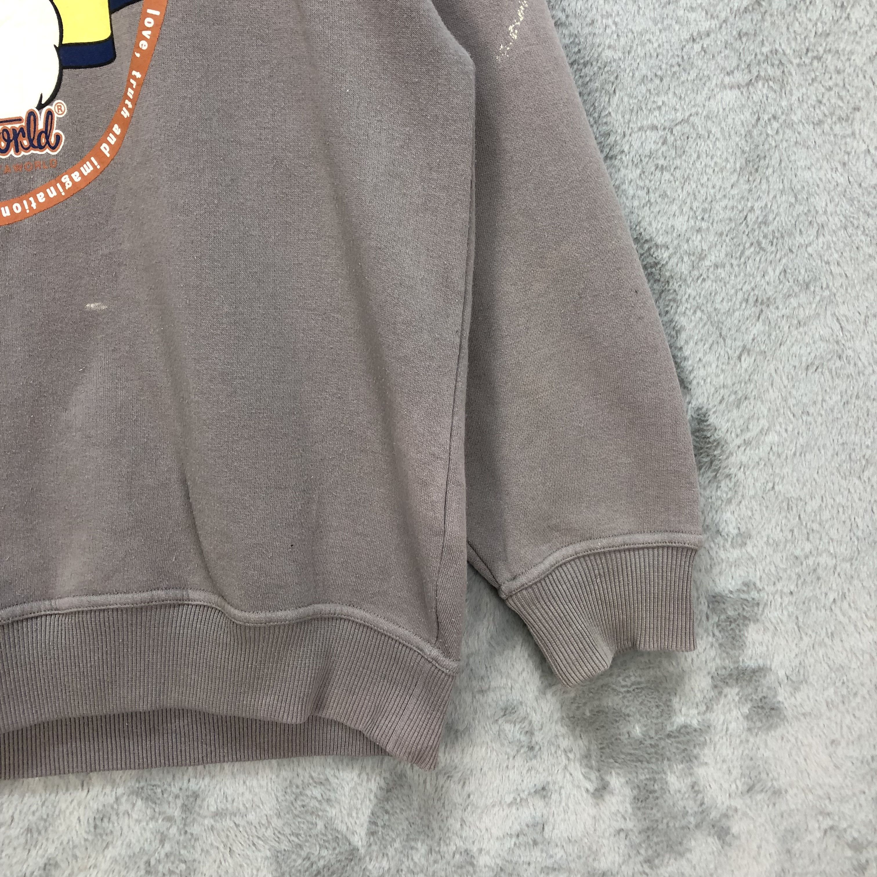 Japanese Brand Santa World Big Logo Sweatshirts #5442-190 Size US L / EU 52-54 / 3 - 7 Thumbnail