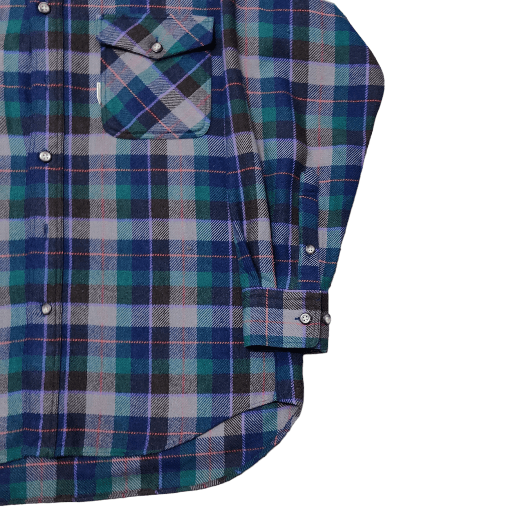 The North Face Vintage The North Face Flannel Wool Button Up Size US M / EU 48-50 / 2 - 4 Thumbnail