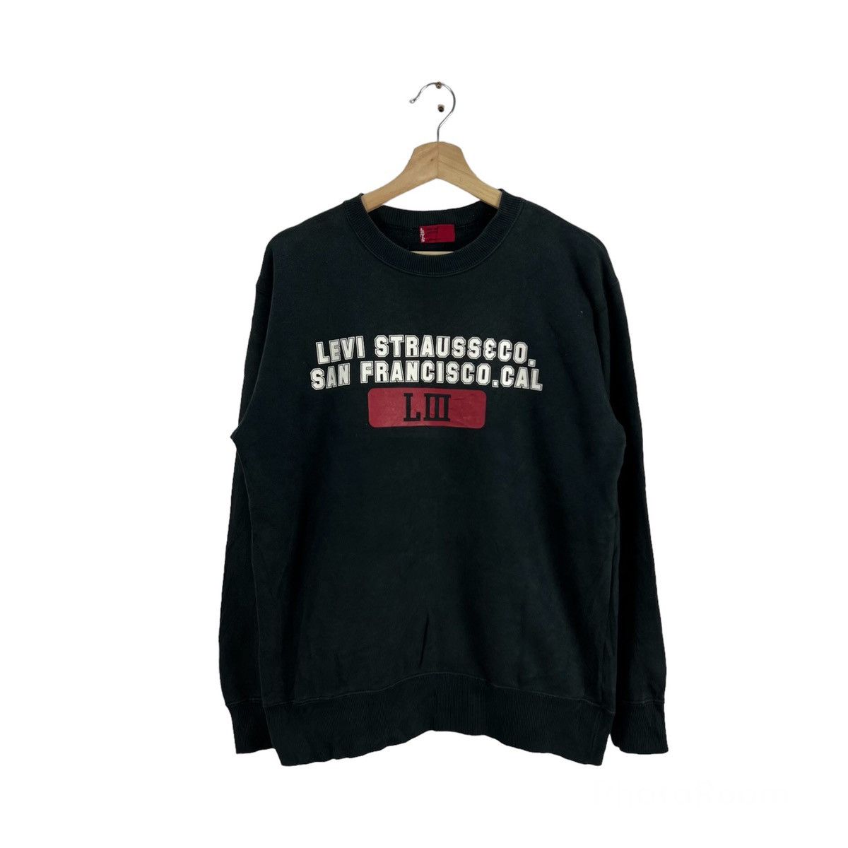Japanese Brand VINTAGE LEVI'S SWEATSHIRT BIG LOGO Size US M / EU 48-50 / 2 - 1 Thumbnail