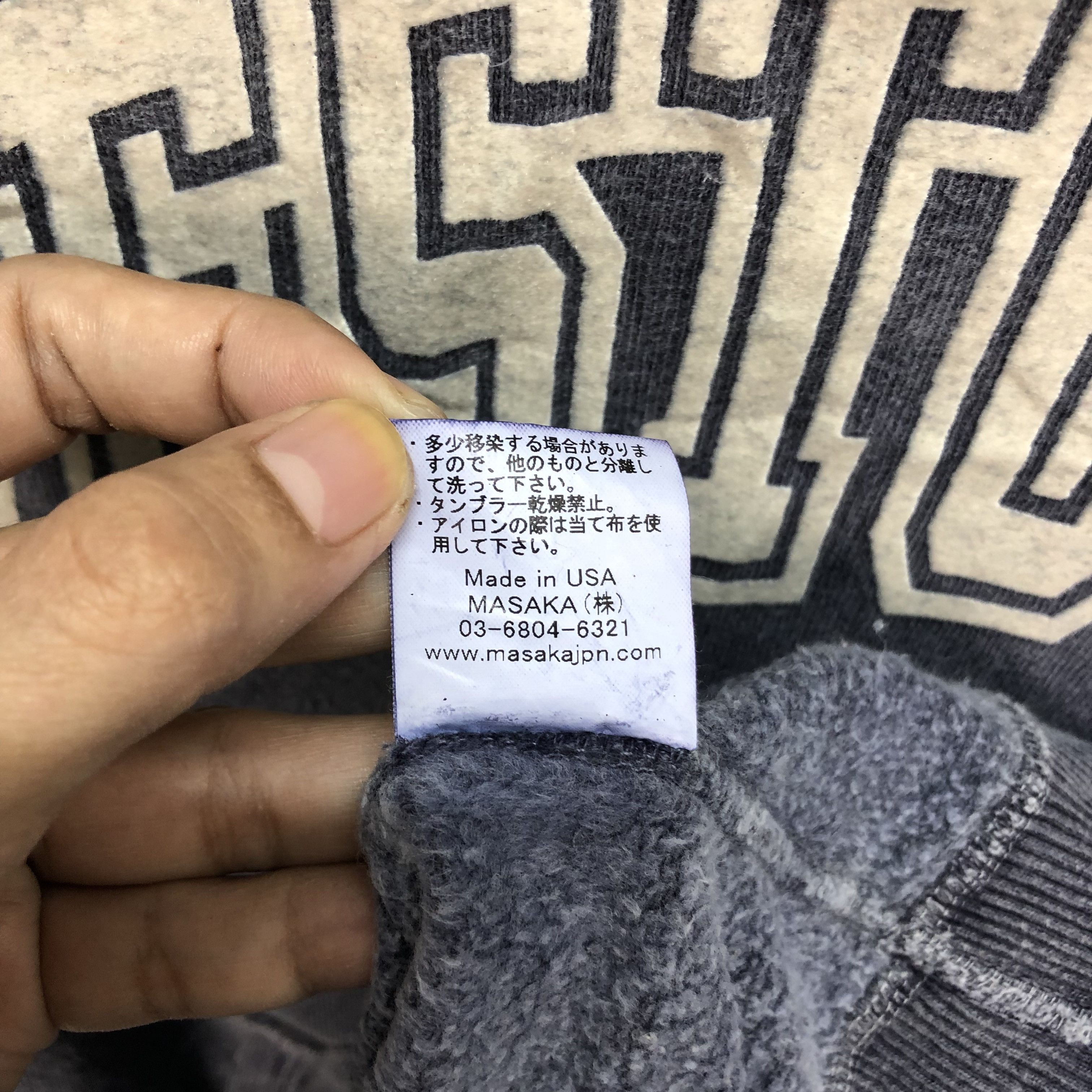 Vintage MASAKA JAPAN Mixta Made in USA WESTCOAST Hoodies #5134-175 Size US S / EU 44-46 / 1 - 9 Thumbnail