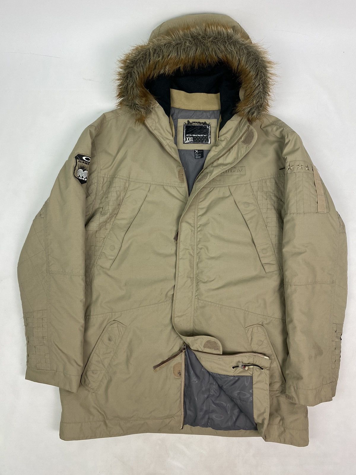 Military Oakley Military fur Tactical Parka Leaf | Grailed