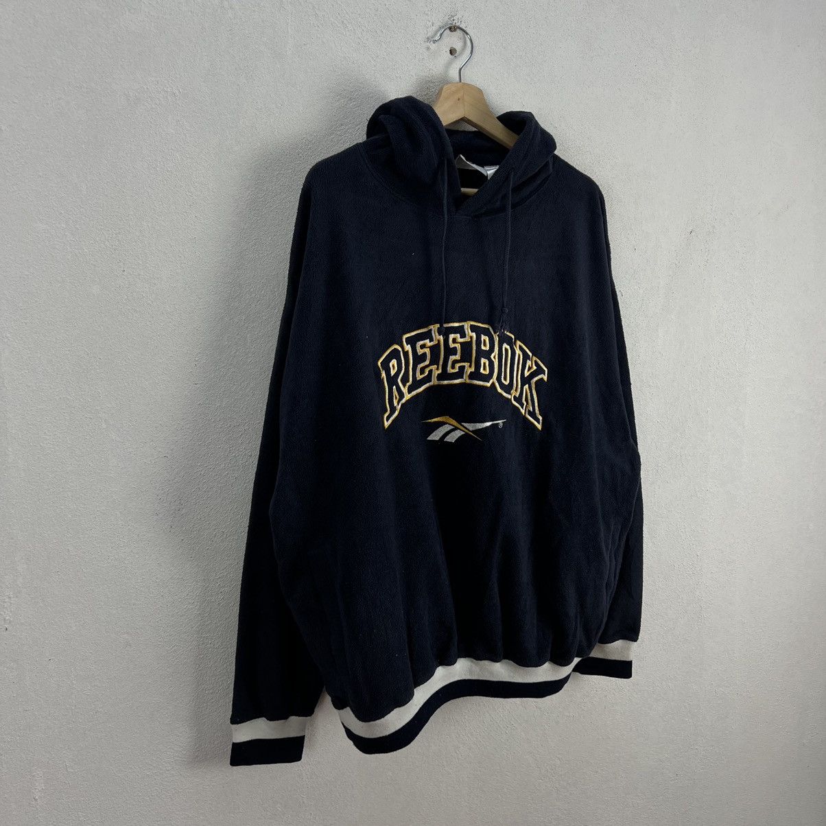 Japanese Brand VINTAGE REEBOK HOODIE SWEATSHIRT BIG LOGO Size US M / EU 48-50 / 2 - 2 Thumbnail