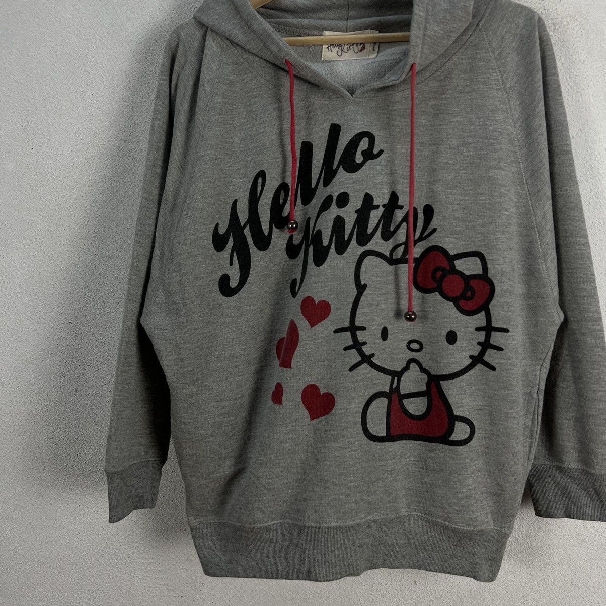Cartoon Network RARE HOODIE HELLO KITTY BIG LOGO STREETWEAR STYLE Size US M / EU 48-50 / 2 - 4 Thumbnail
