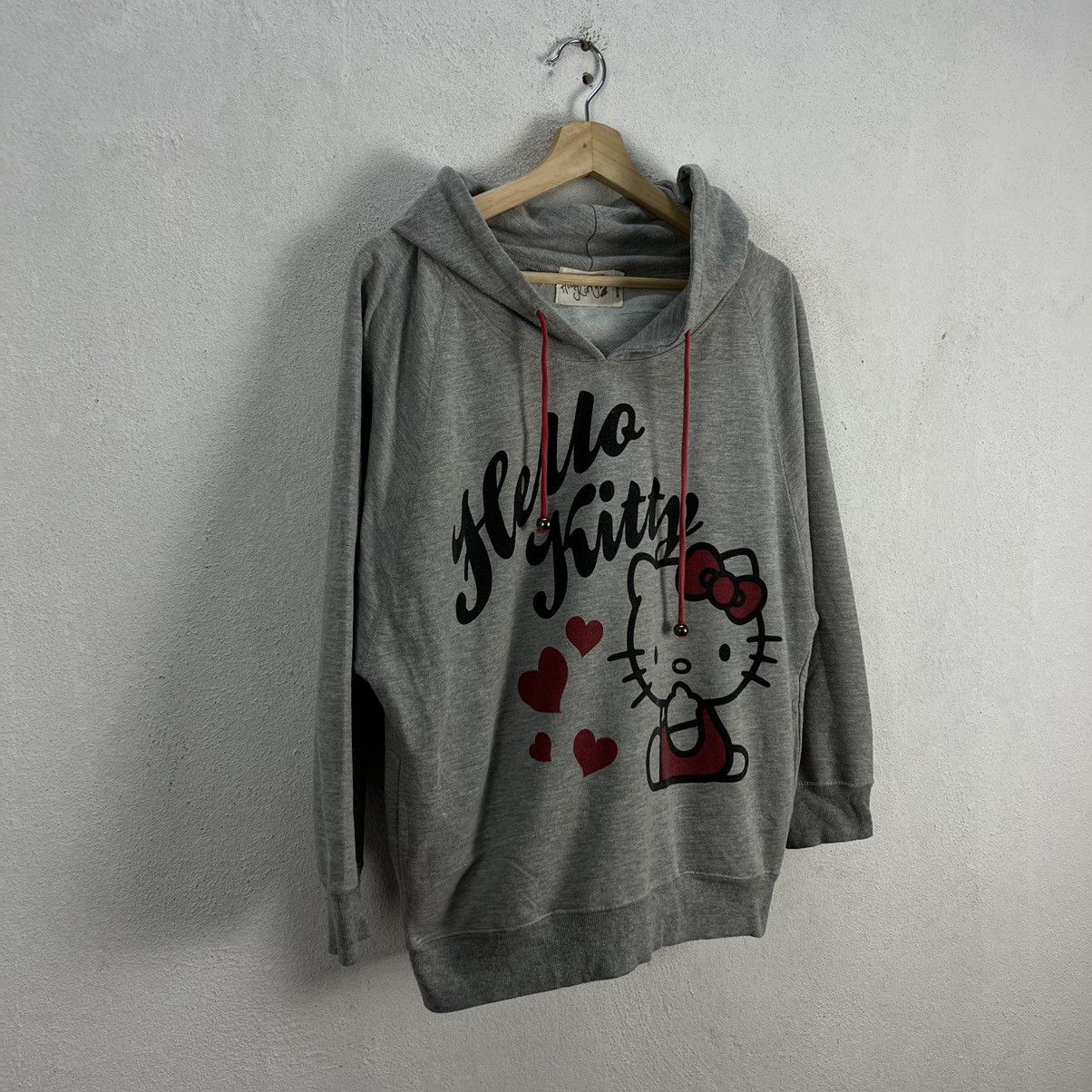 Cartoon Network RARE HOODIE HELLO KITTY BIG LOGO STREETWEAR STYLE Size US M / EU 48-50 / 2 - 2 Thumbnail