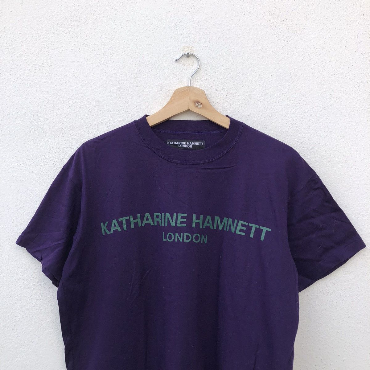 Katharine Hamnett London SHORT SLEEVE T-SHIRT BIG LOGO KATHARINE HAMNETT LONDON Size US M / EU 48-50 / 2 - 3 Thumbnail