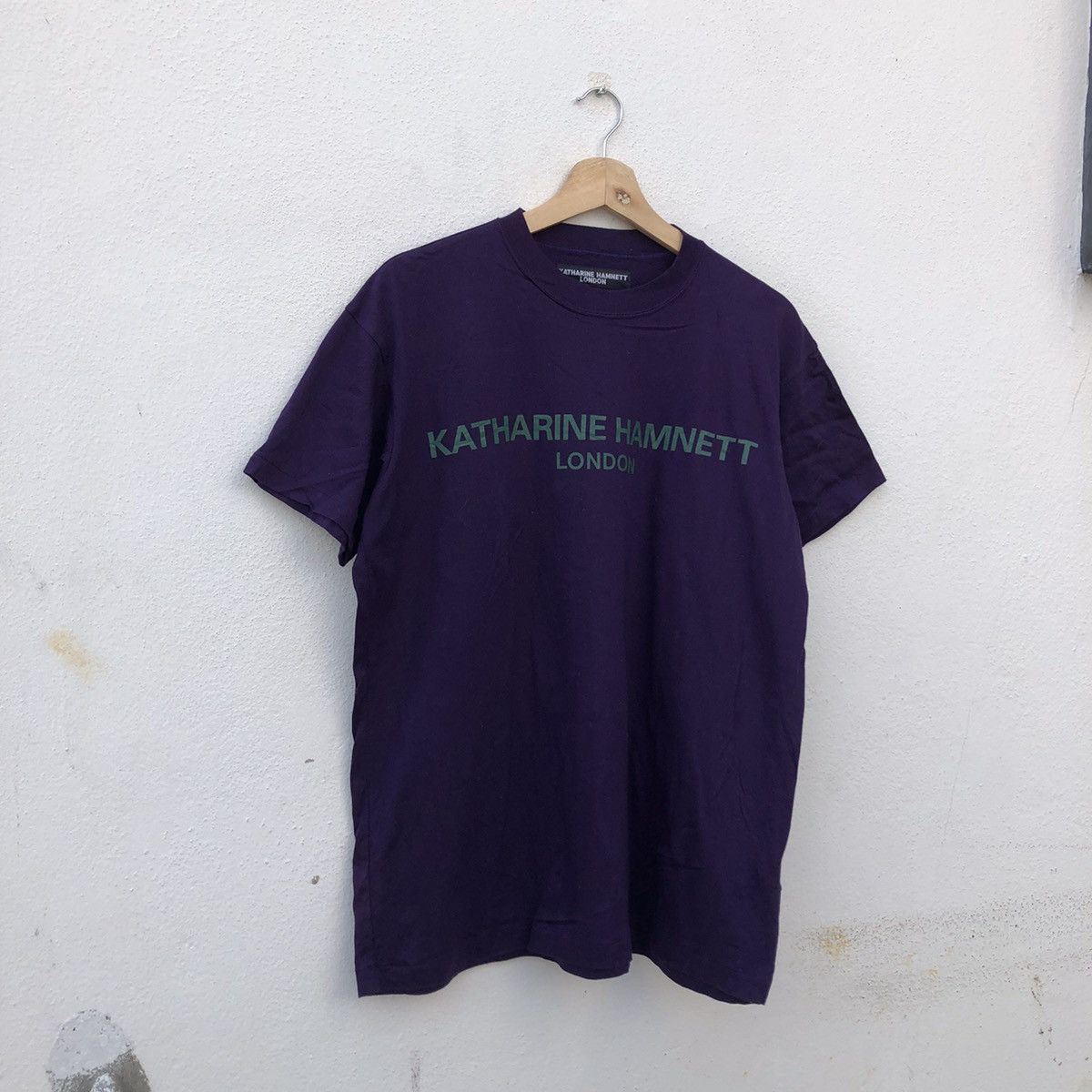 Katharine Hamnett London SHORT SLEEVE T-SHIRT BIG LOGO KATHARINE HAMNETT LONDON Size US M / EU 48-50 / 2 - 2 Thumbnail