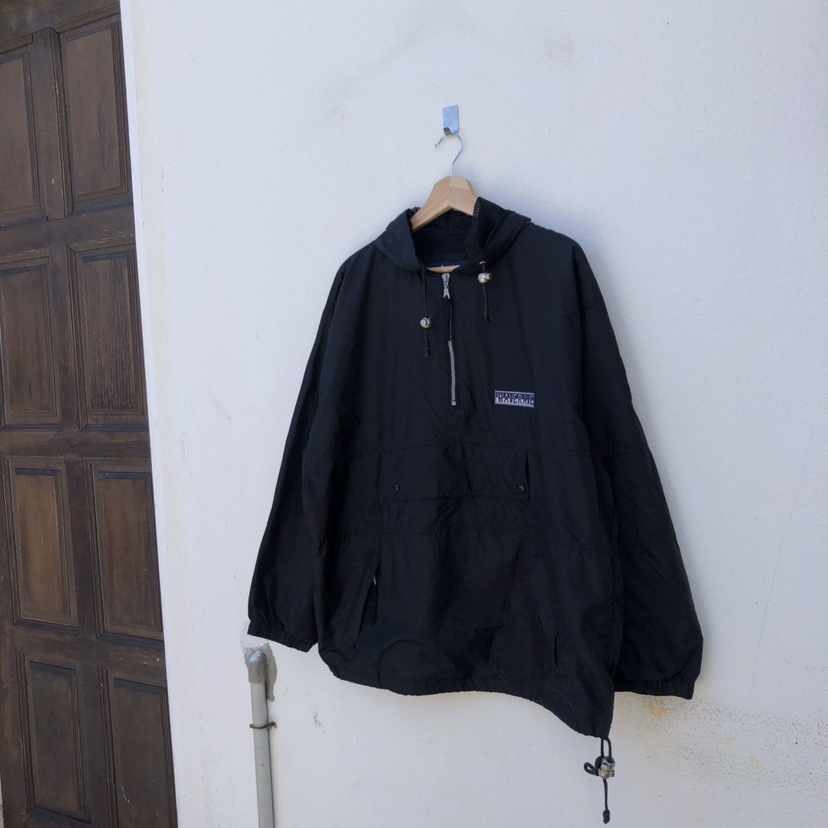 Japanese Brand WAVE RAVE ANORAK JACKET BIG LOGO INSPIRED BY NAPAPIJRI Size US L / EU 52-54 / 3 - 3 Thumbnail