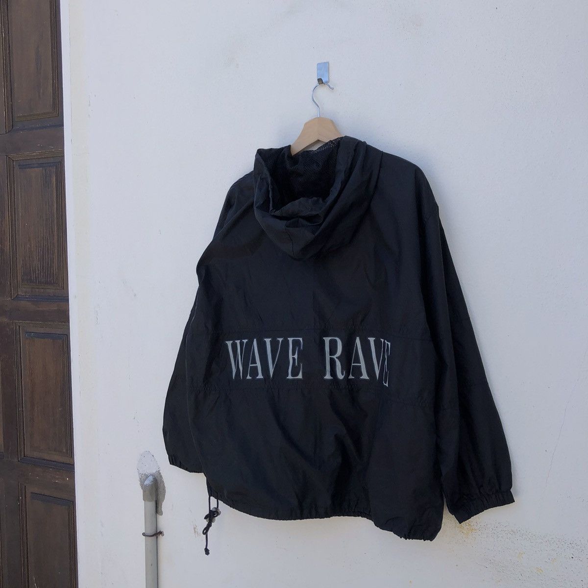 Japanese Brand WAVE RAVE ANORAK JACKET BIG LOGO INSPIRED BY NAPAPIJRI Size US L / EU 52-54 / 3 - 8 Thumbnail