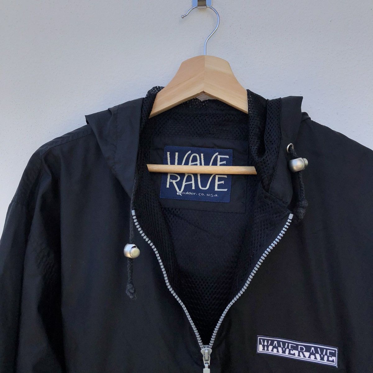 Japanese Brand WAVE RAVE ANORAK JACKET BIG LOGO INSPIRED BY NAPAPIJRI Size US L / EU 52-54 / 3 - 10 Thumbnail