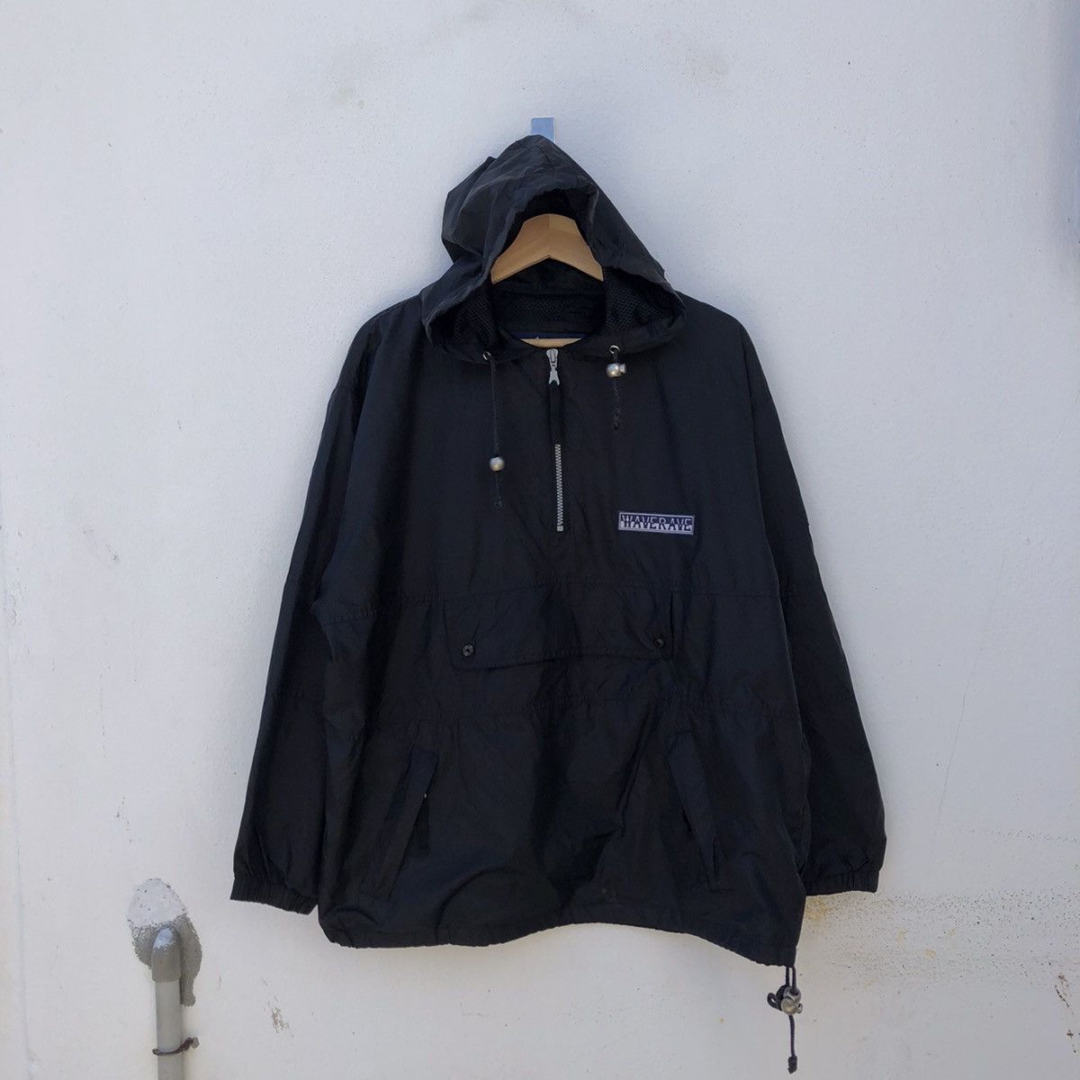 Japanese Brand WAVE RAVE ANORAK JACKET BIG LOGO INSPIRED BY NAPAPIJRI Size US L / EU 52-54 / 3 - 7 Thumbnail