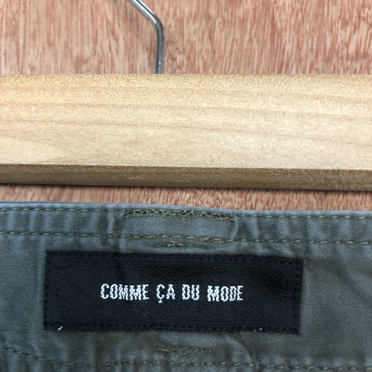 Faded Glory DLL Comme Ca Du Mode Green Cargo Pants #2111 Size 32" / US 10 / IT 46 - 13 Thumbnail