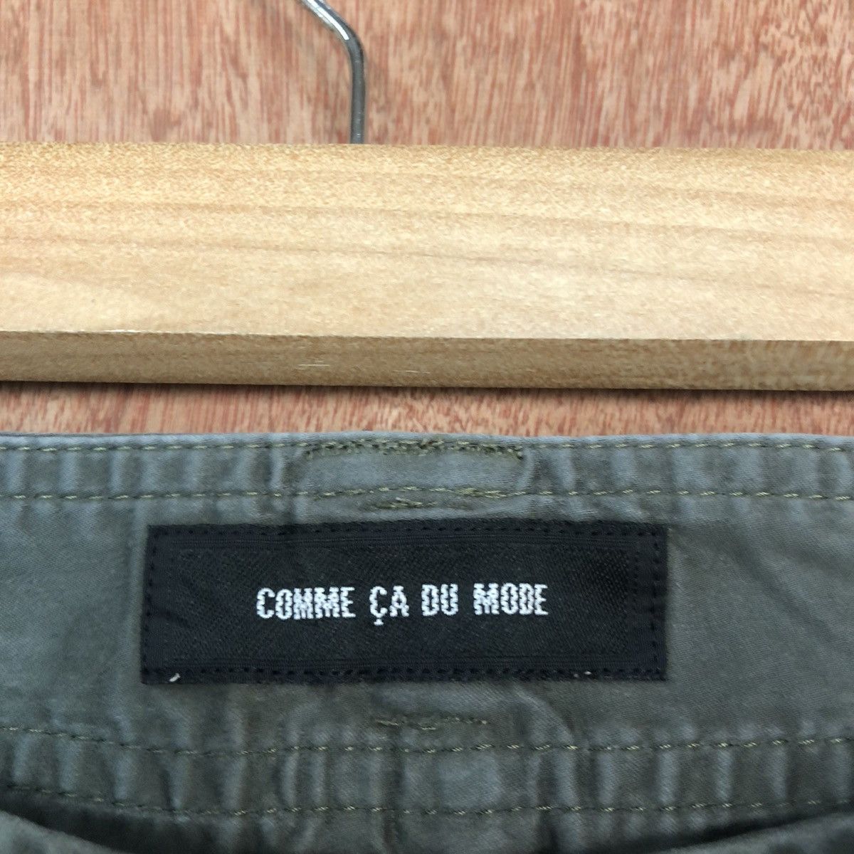 Faded Glory DLL Comme Ca Du Mode Green Cargo Pants #2111 Size 32" / US 10 / IT 46 - 9 Thumbnail