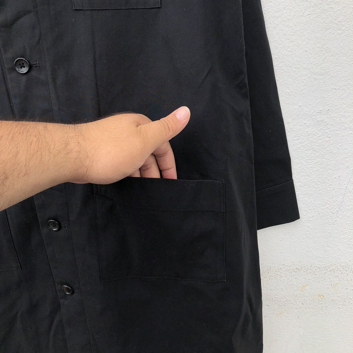 Japanese Brand Y'S INSPIRED LONG JACKET BY THE FACTORY MADE IN JAPAN Size US M / EU 48-50 / 2 - 5 Thumbnail