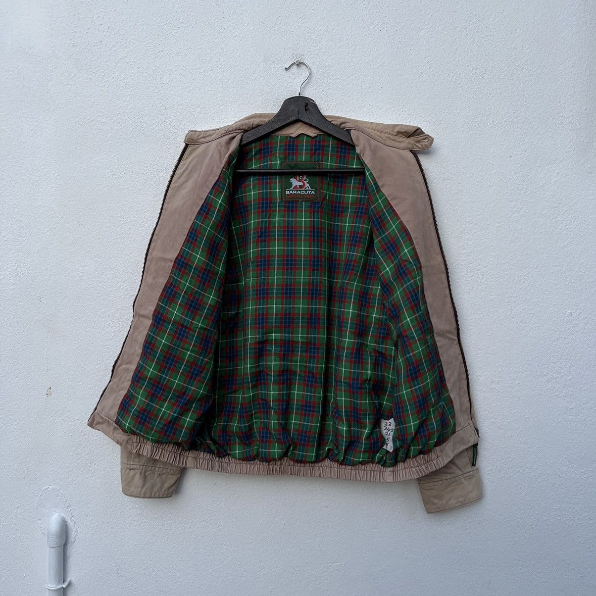 Baracuta VINTAGE BARACUTA GREEN LABEL BOMBER JACKET TARTAN LINING Size US M / EU 48-50 / 2 - 8 Thumbnail