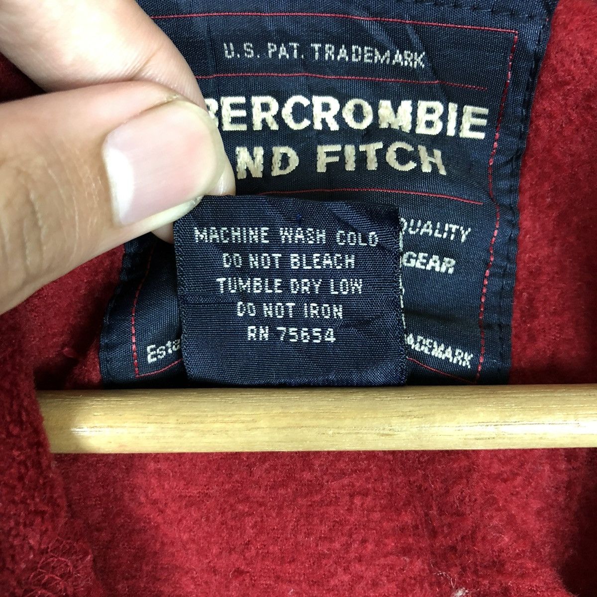 Abercrombie & Fitch Abercrombie And Fitch Outdoor Streetstyle Fleece Pullover Size US S / EU 44-46 / 1 - 5 Thumbnail