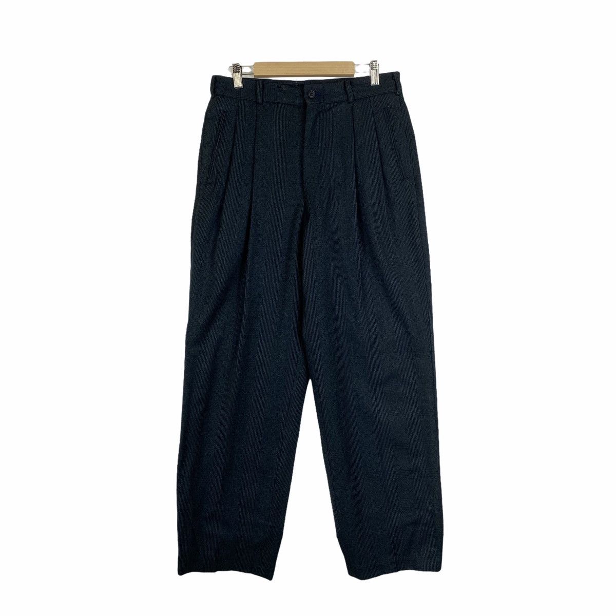 image of Mr Junko Junko Koshino For Men Casual Trouser Pants in Blue Grey (Size 29)