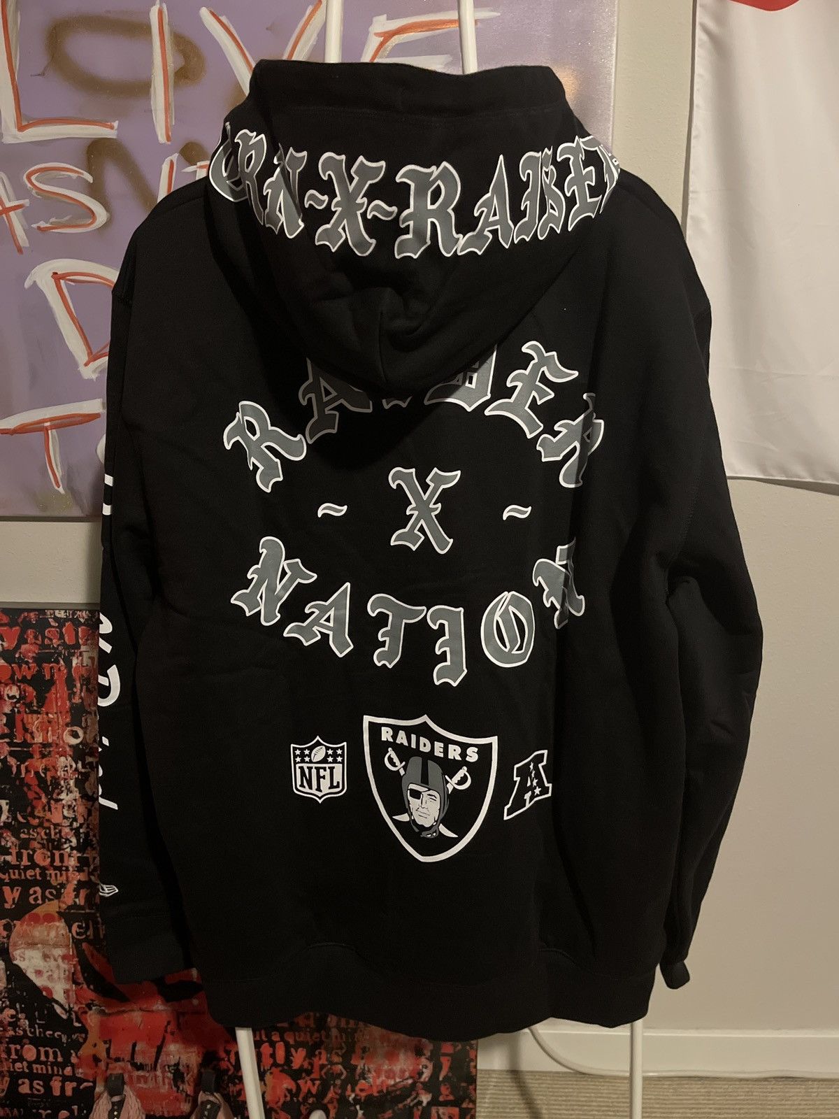 Affordable raiders supreme For Sale, Hoodies