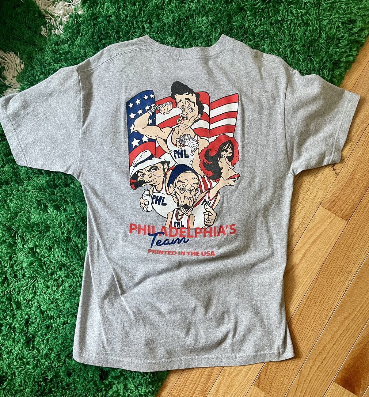Vintage VINTAGE 2012 PS AND QS ROCKY PHILADELPHIA DREAM TEAM LARGE Size US L / EU 52-54 / 3 - 4 Thumbnail