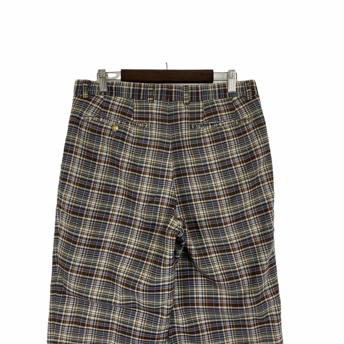 Ellesse × Vintage Vintage ELLESSE Golf Uomo Checkered Tartan Casual Pants Size US 31 - 6 Thumbnail