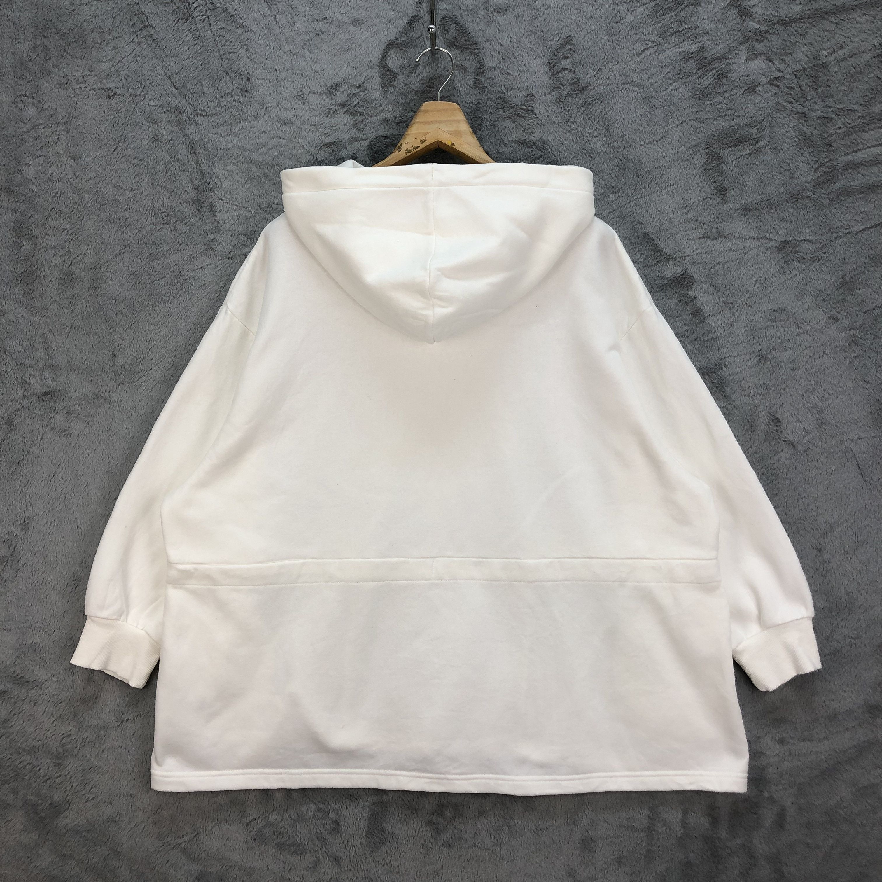 GU GU X UNDERCOVER FLOWERS LOGO OVERSIZED HOODIES #5111-32 Size XXL / US 16-18 / IT 52-54 - 11 Thumbnail