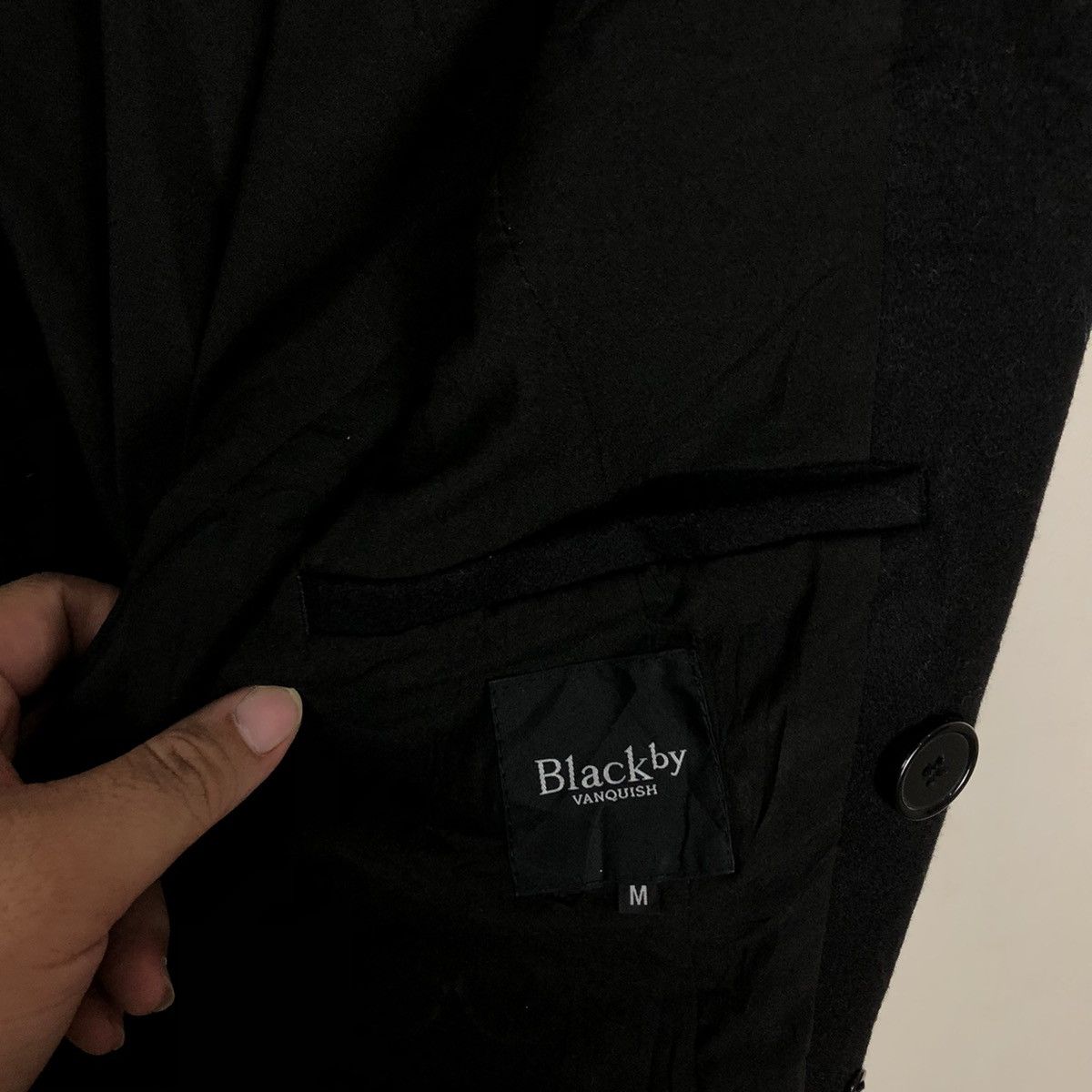 Japanese Brand TACTICAL PARACHUTE JACKET BLACK BY VANQUISH-M Size US M / EU 48-50 / 2 - 12 Thumbnail
