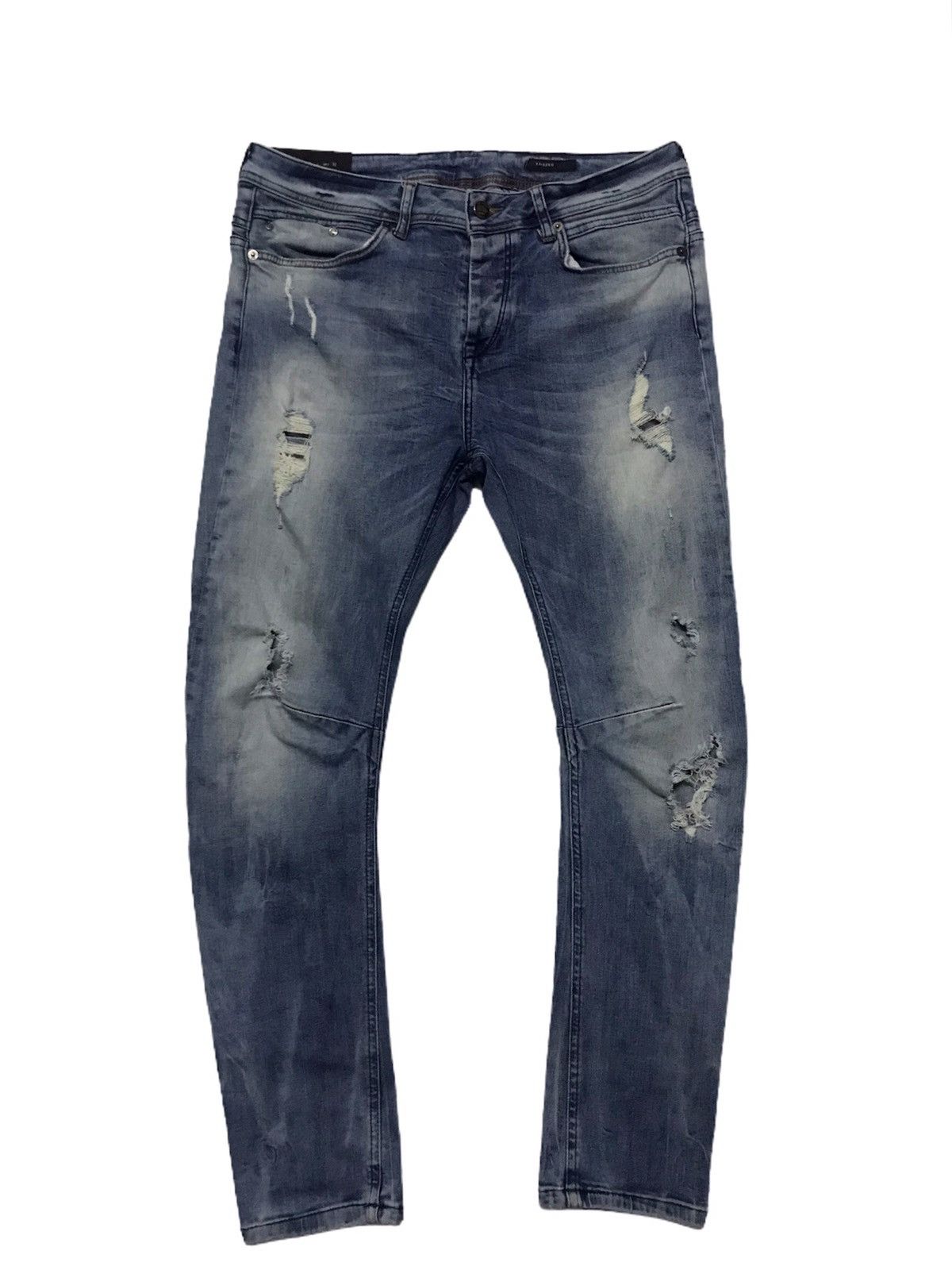 Zara Zara distressed style denim jeans Size US 32 / EU 48 - 1 Thumbnail
