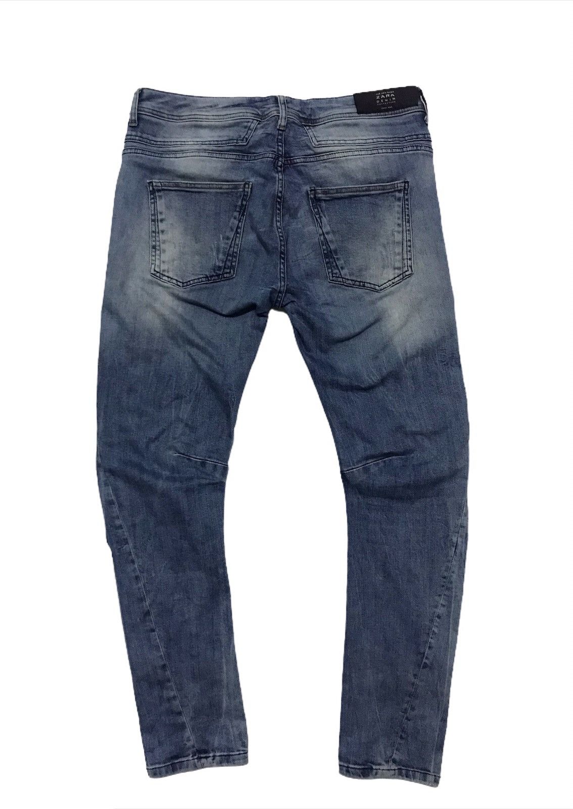 Zara Zara distressed style denim jeans Size US 32 / EU 48 - 5 Thumbnail