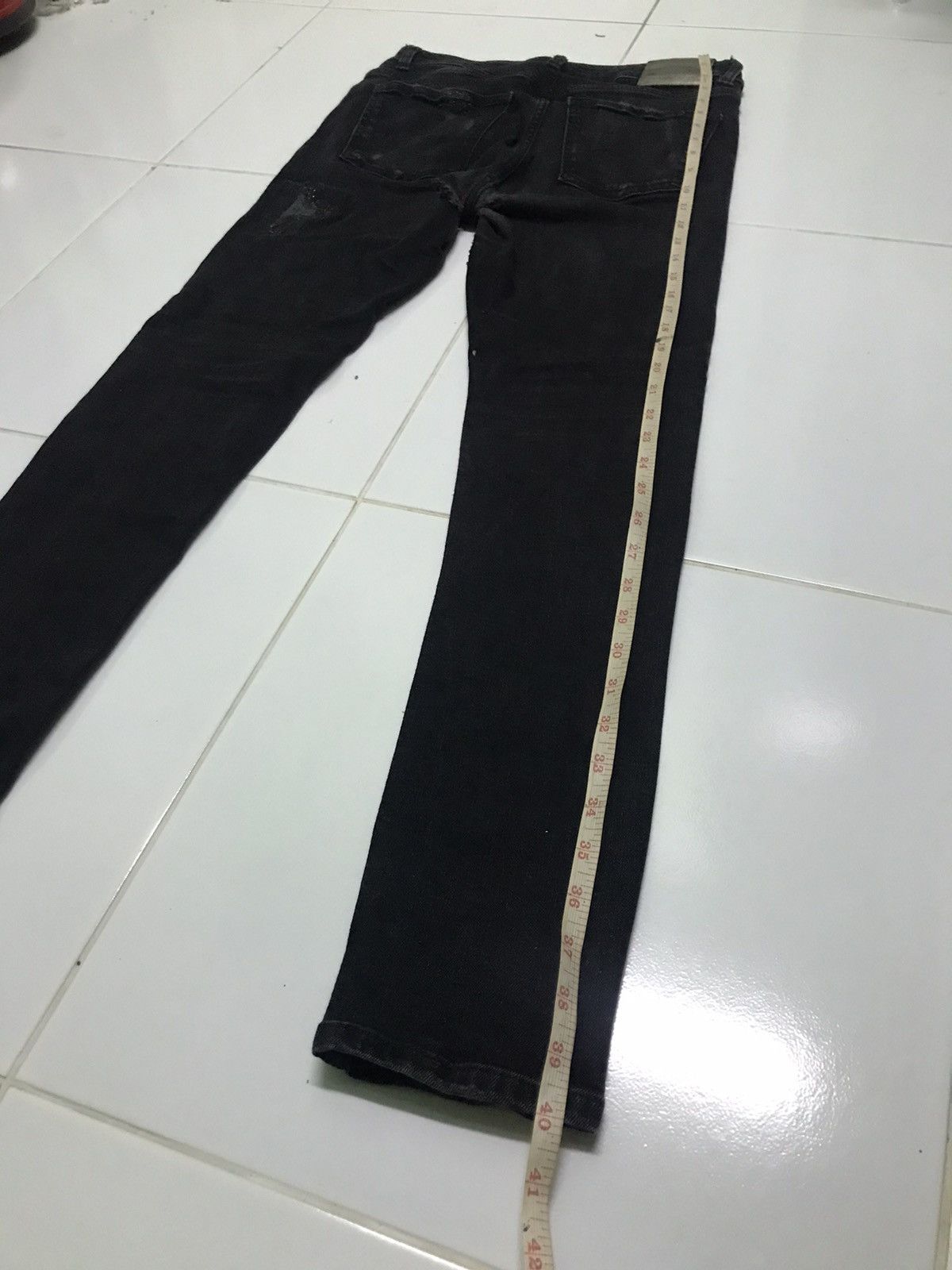 Zara Zara distressed style denim jeans Size US 29 - 7 Thumbnail