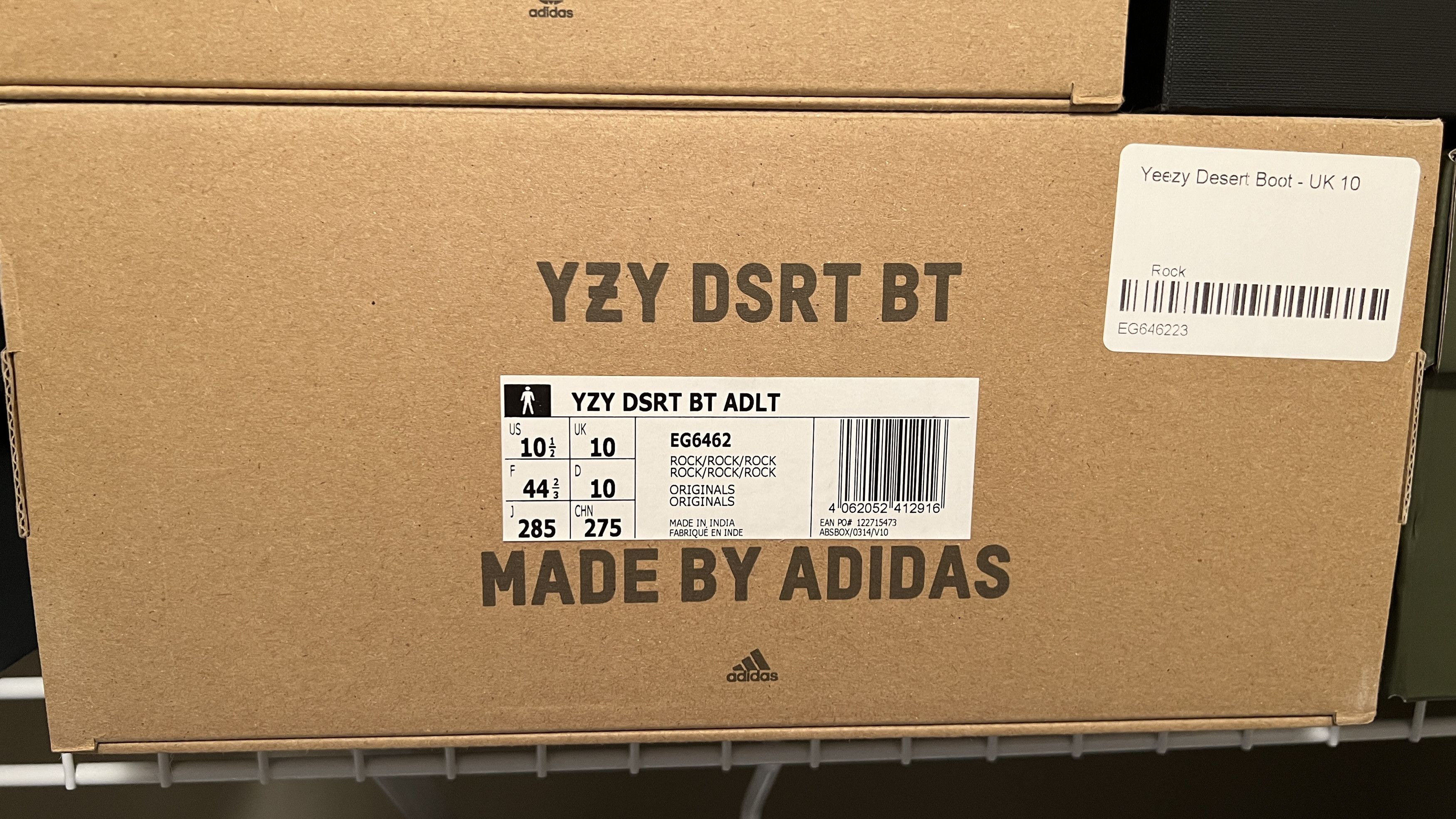 Adidas × Kanye West YEEZY DESERT BOOT Rock 10.5 Size US 10.5 / EU 43-44 - 8 Thumbnail