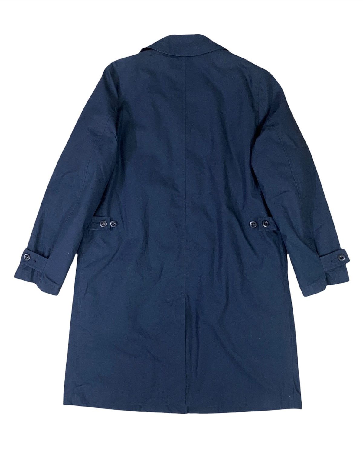 Margaret Howell MHL Black Trench Long Coat Light Puffer Jacket Size US M / EU 48-50 / 2 - 5 Thumbnail