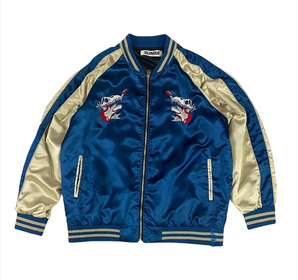 Art Comes First Sukajan Bomber Jacket Sunba Tokyo Size US L / EU 52-54 / 3 - 2 Thumbnail