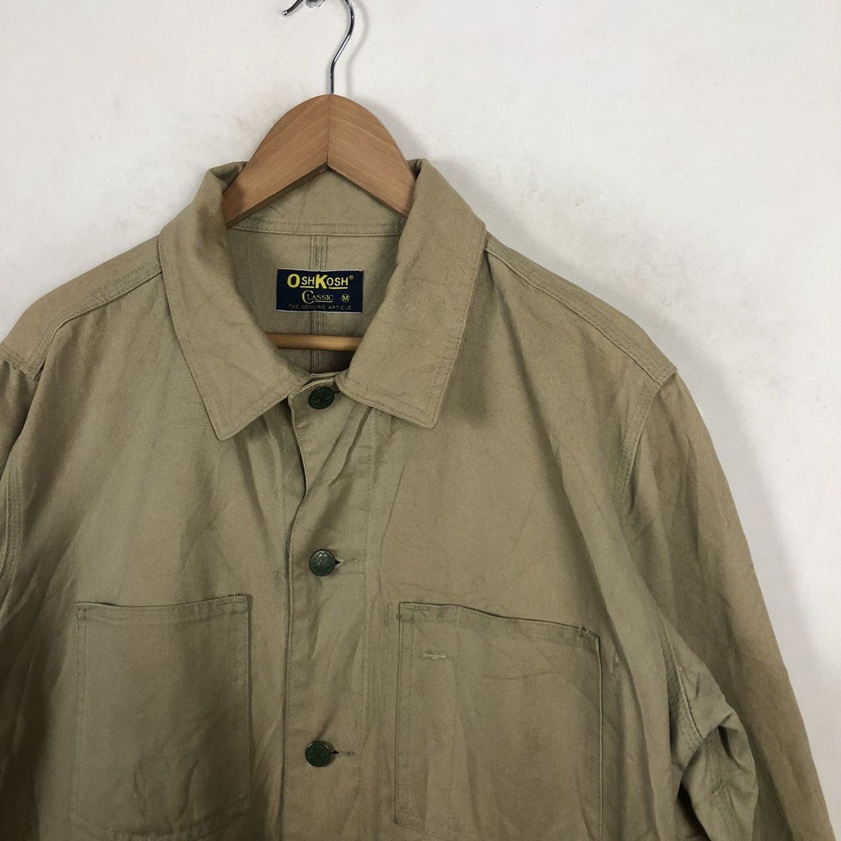 Japanese Brand OSHKOSH CLASSIC CHORE JACKET MULTI POCKET Size US M / EU 48-50 / 2 - 2 Thumbnail