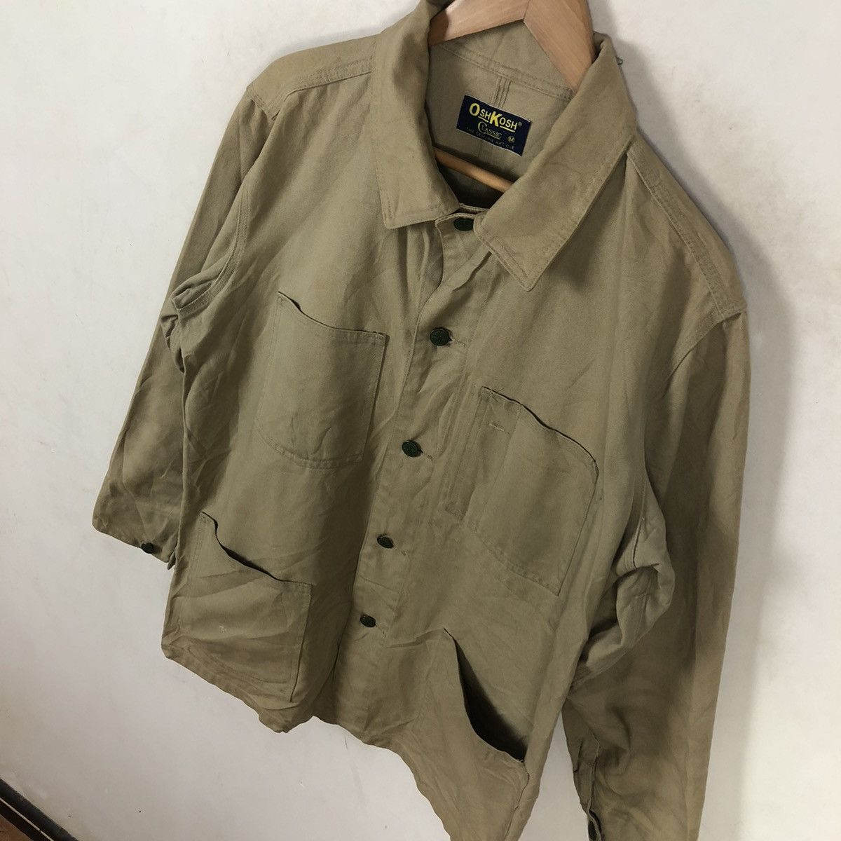 Japanese Brand OSHKOSH CLASSIC CHORE JACKET MULTI POCKET Size US M / EU 48-50 / 2 - 4 Thumbnail