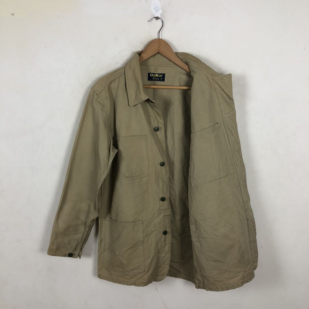 Japanese Brand OSHKOSH CLASSIC CHORE JACKET MULTI POCKET Size US M / EU 48-50 / 2 - 10 Thumbnail