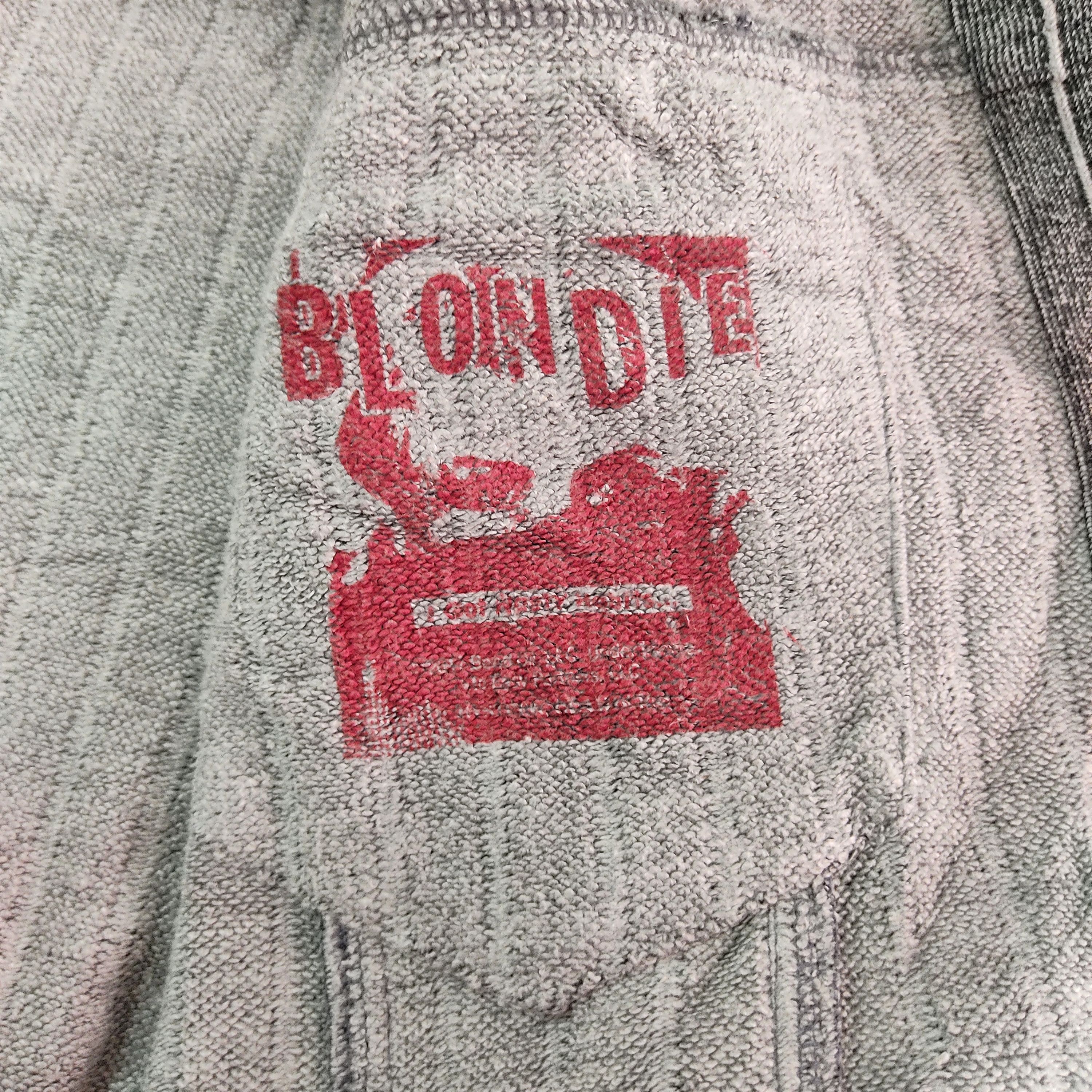 Hysteric Glamour HYSTERIC GLAMOUR BLONDIE Back Hit Striped G Jean Jacket Size US XL / EU 56 / 4 - 17 Thumbnail