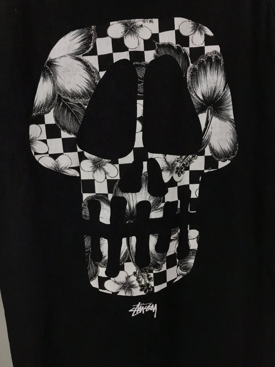 Stussy Stussy skull streetwear black tee Size US M / EU 48-50 / 2 - 3 Thumbnail